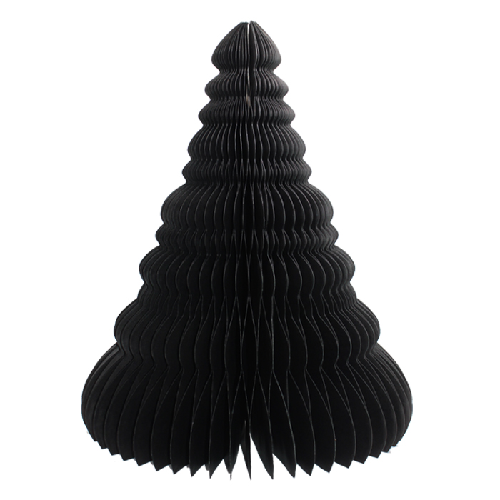 Paper Honeycomb Tree 100cm Black Gift