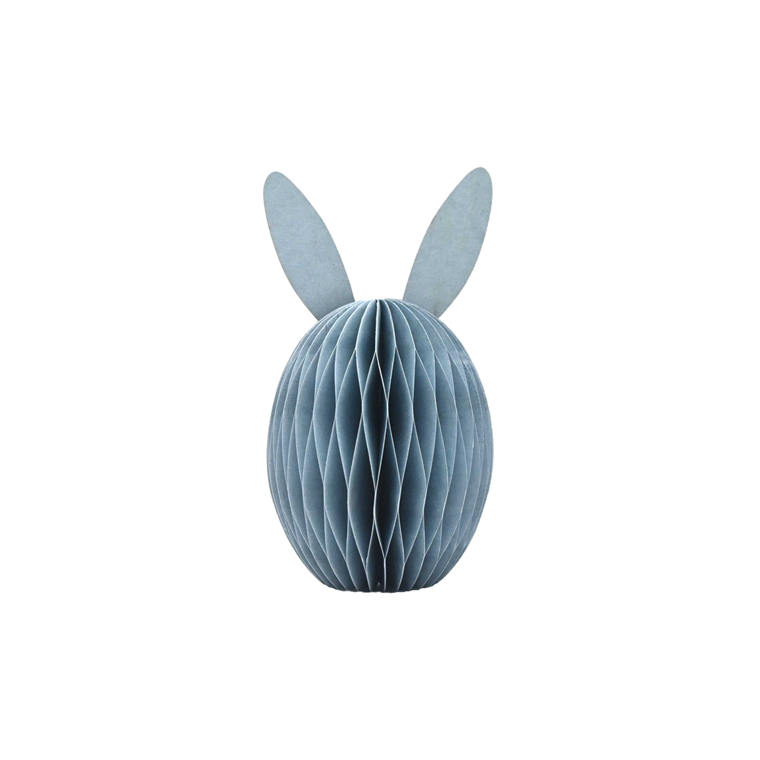 Honeycomb Egg Bunny 10cm Blue Gift