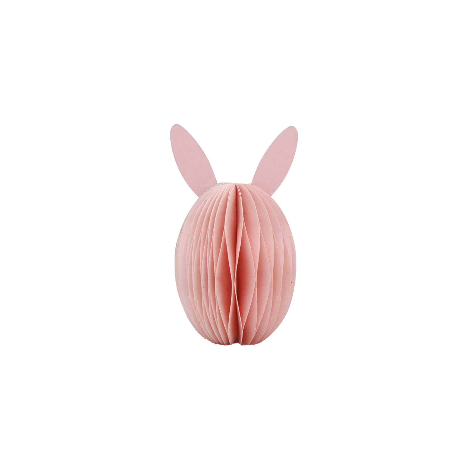 Honeycomb Egg Bunny 10cm Pink Gift