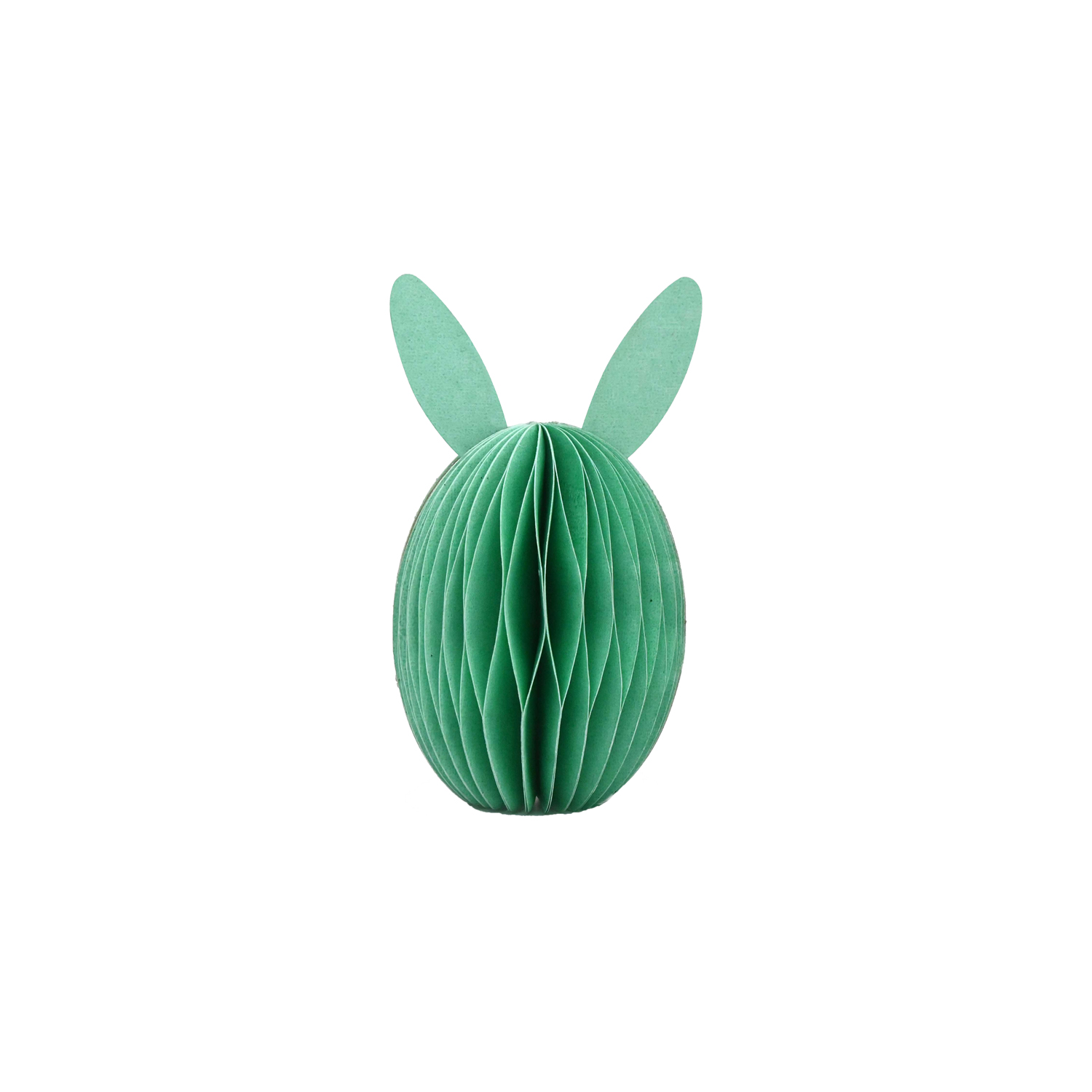 Honeycomb Egg Bunny 10cm Green Gift