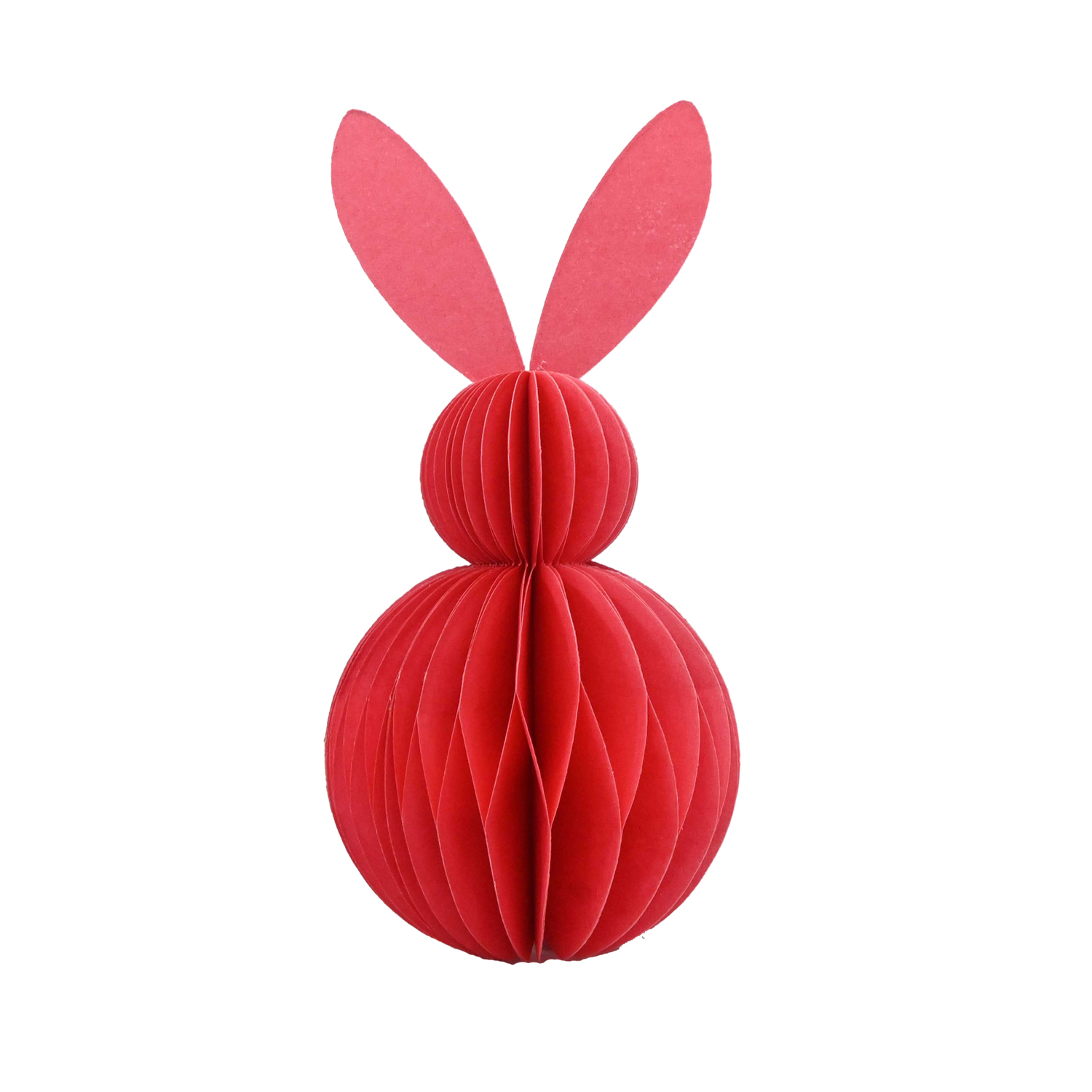 Honeycomb Bunny 22cm Coral Gift