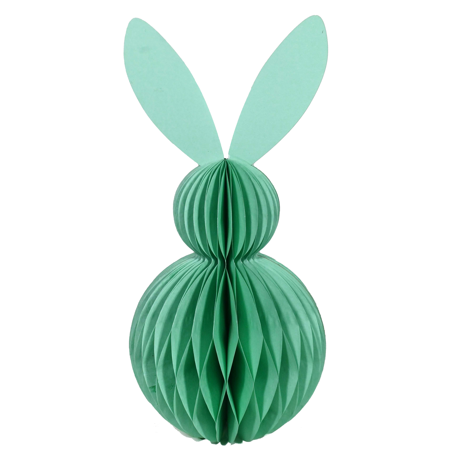 Honeycomb Bunny 50cm Green Gift