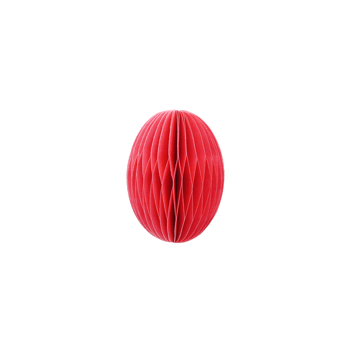 Honeycomb Hanging Egg 8cm Coral Gift