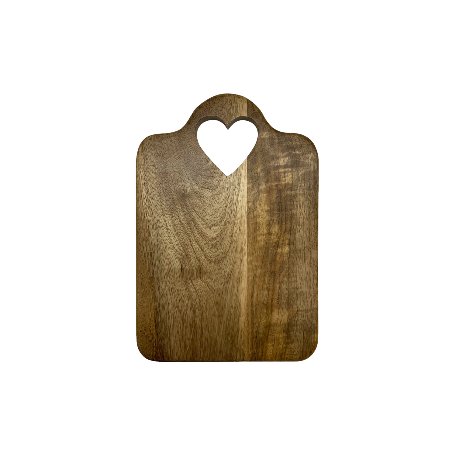 Wooden Heart Chopping Board 34cm Gift