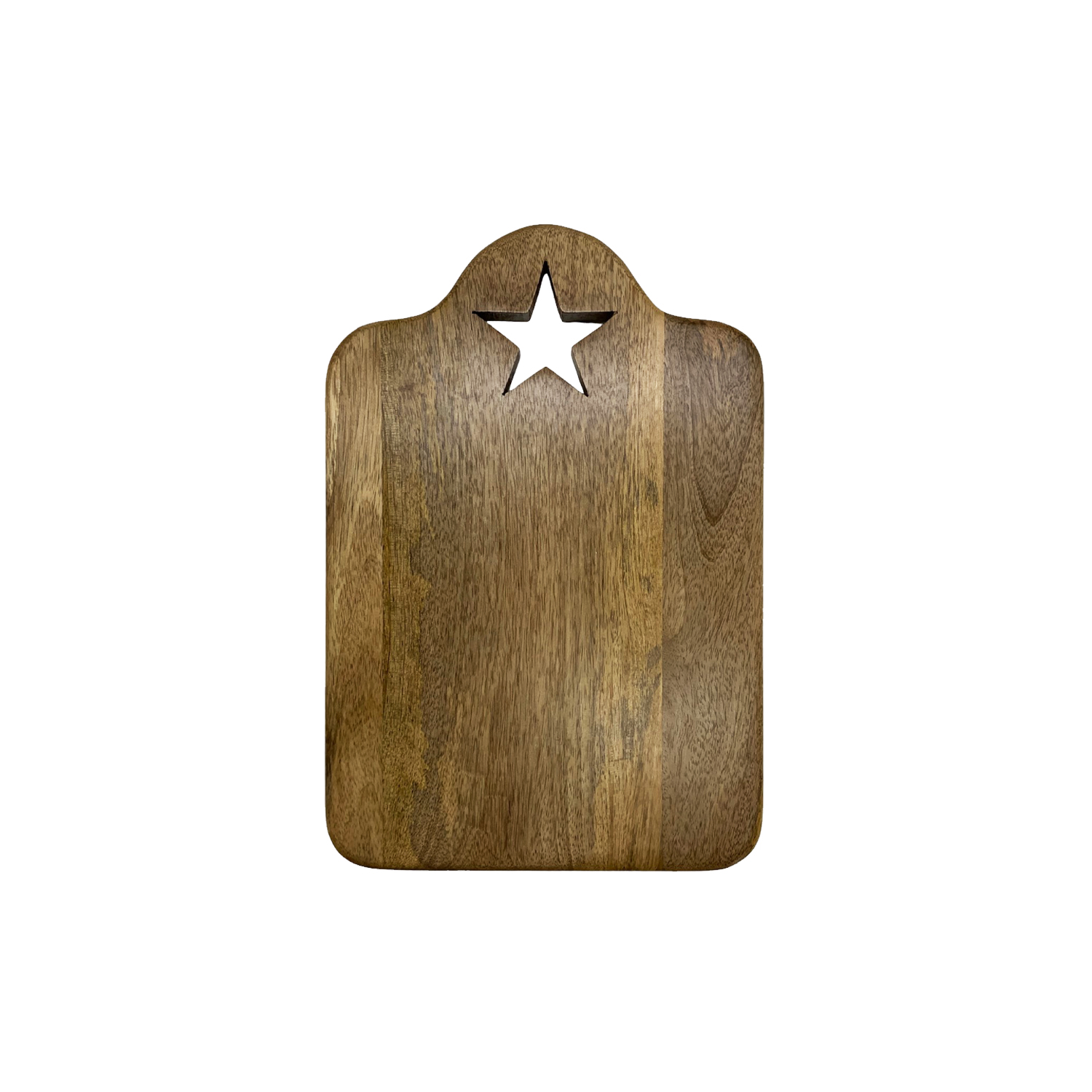 Wooden Star Chopping Board 34cm Gift