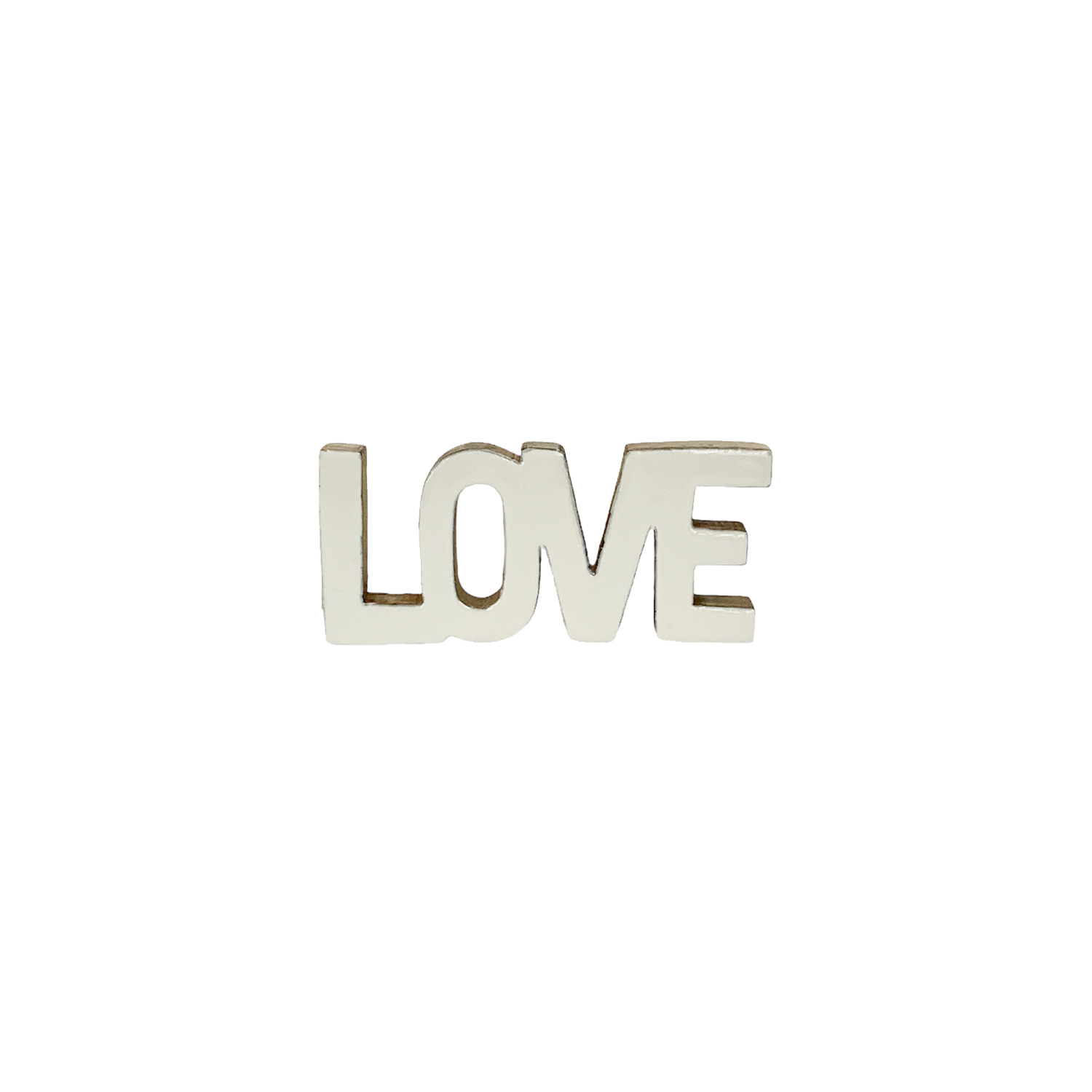 Standing Wooden Love Sign 7.5x17cm Gift