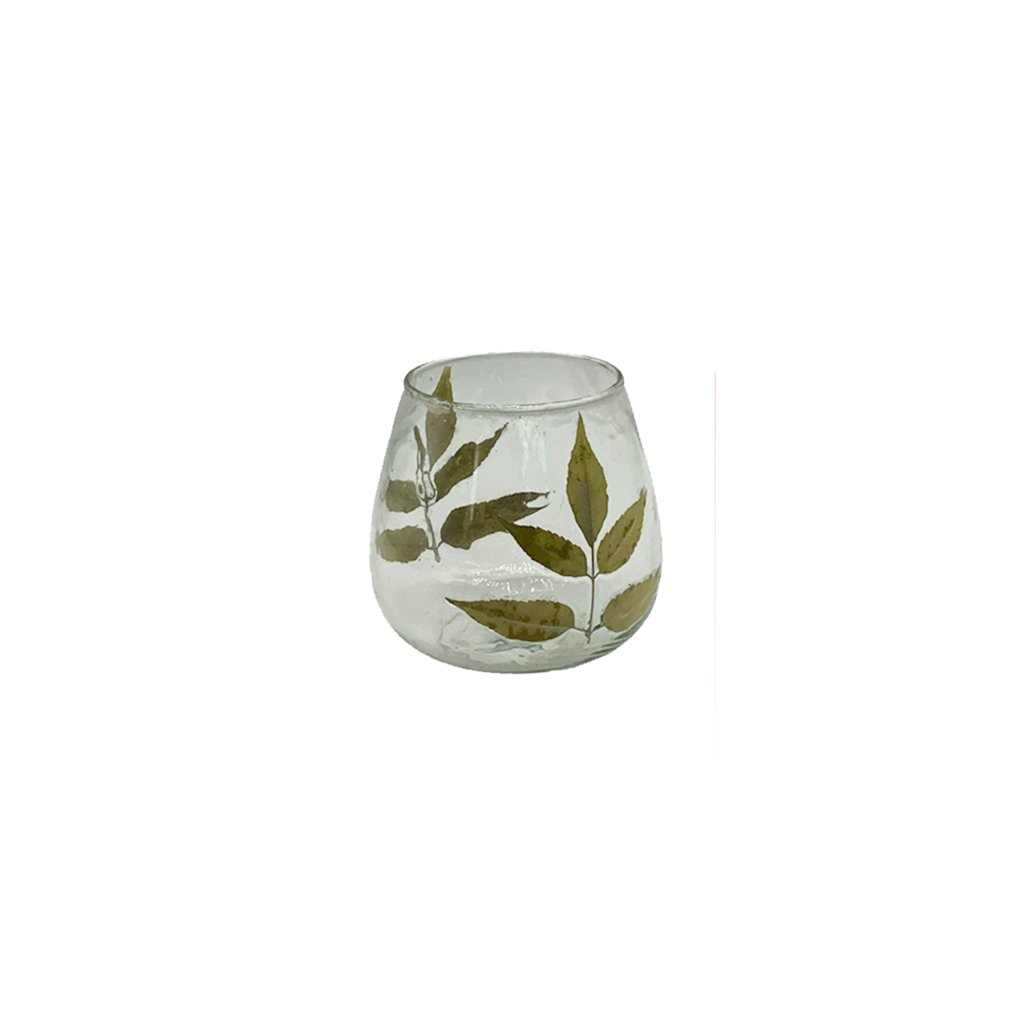 Leaf Mosaic Tealight Holder 11cm Gift