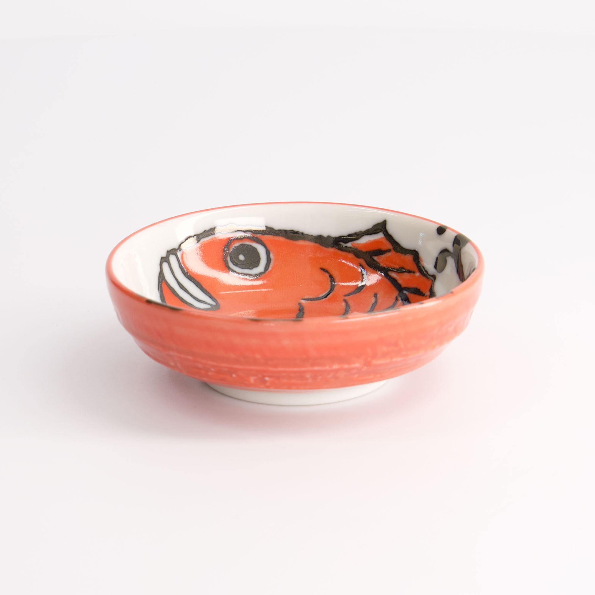 Seafood Dish 9.5x3cm 150ml Snapper Red Hb-9931/a 17766 12/192 Gift