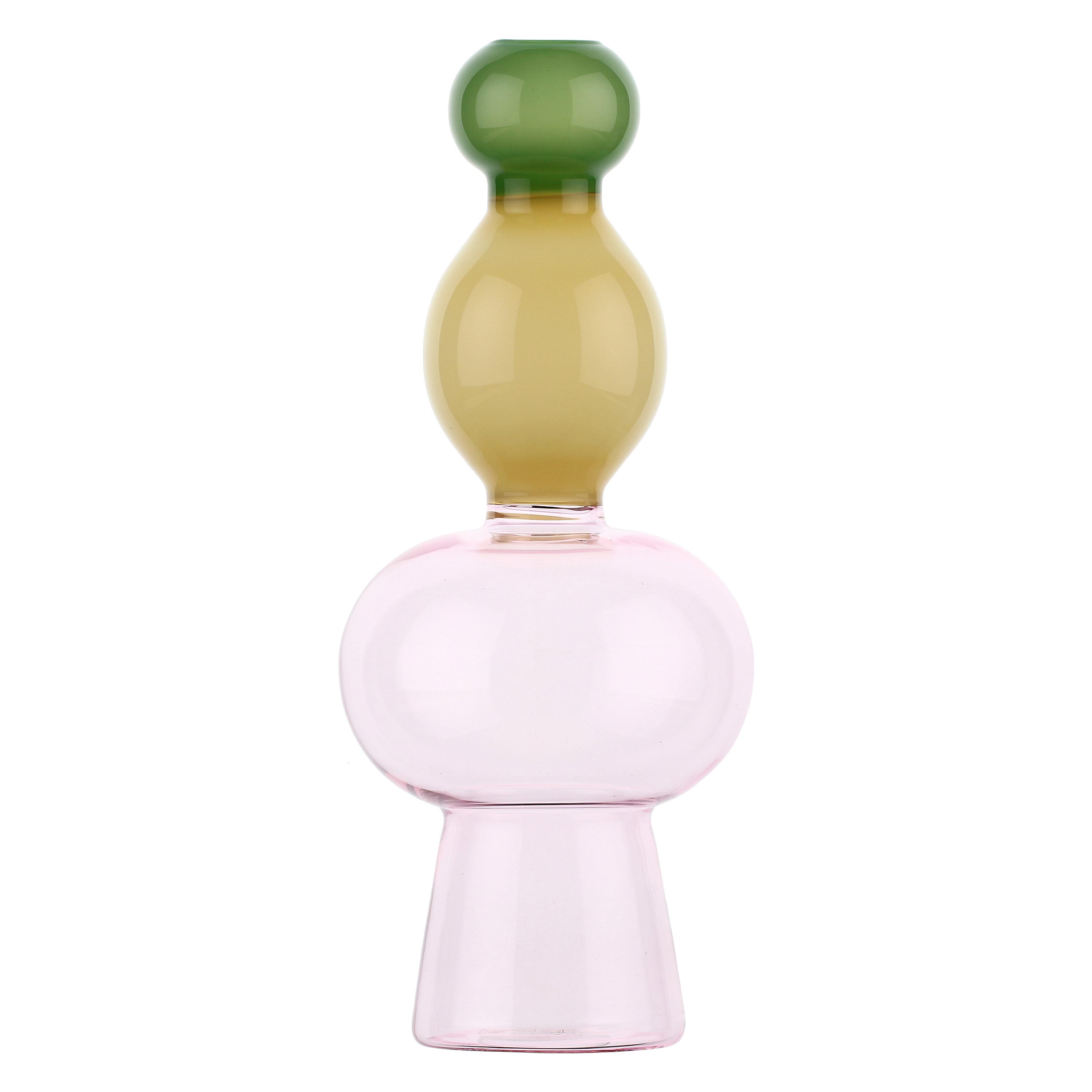 Alchimia Vase 1 Flower Top Green Gb Gift