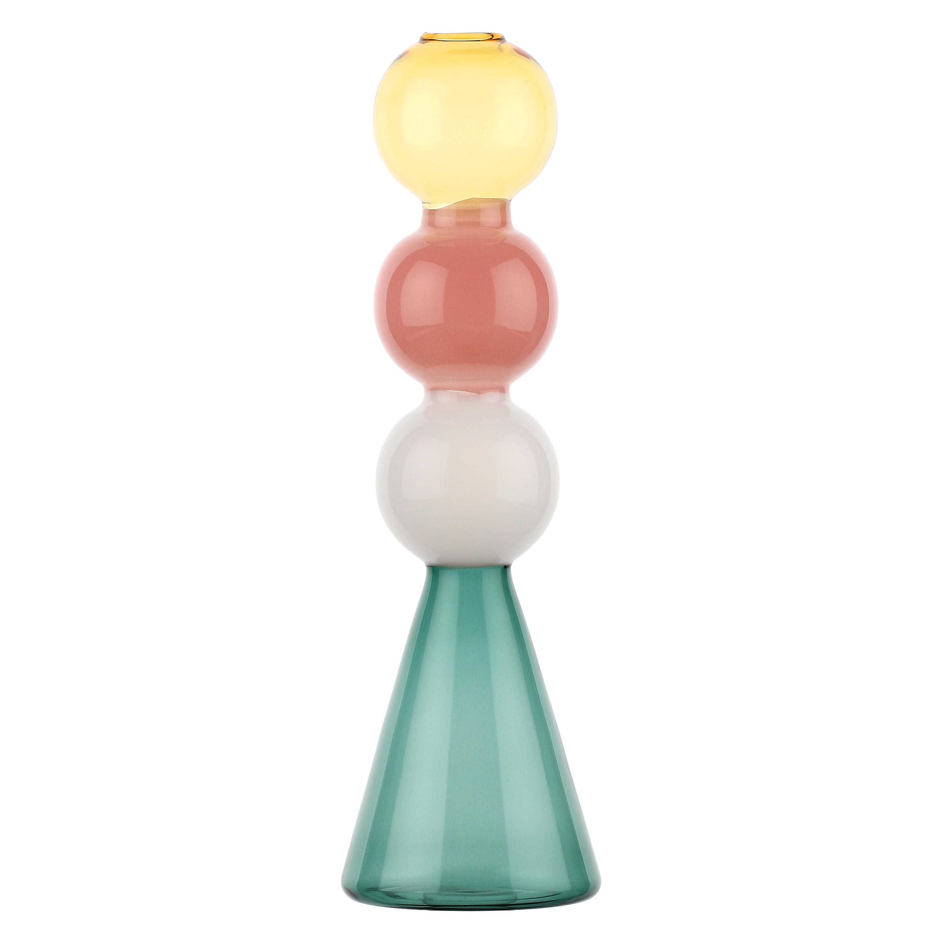 Alchimia Vase 1 Flower Top Yellow Gb Gift