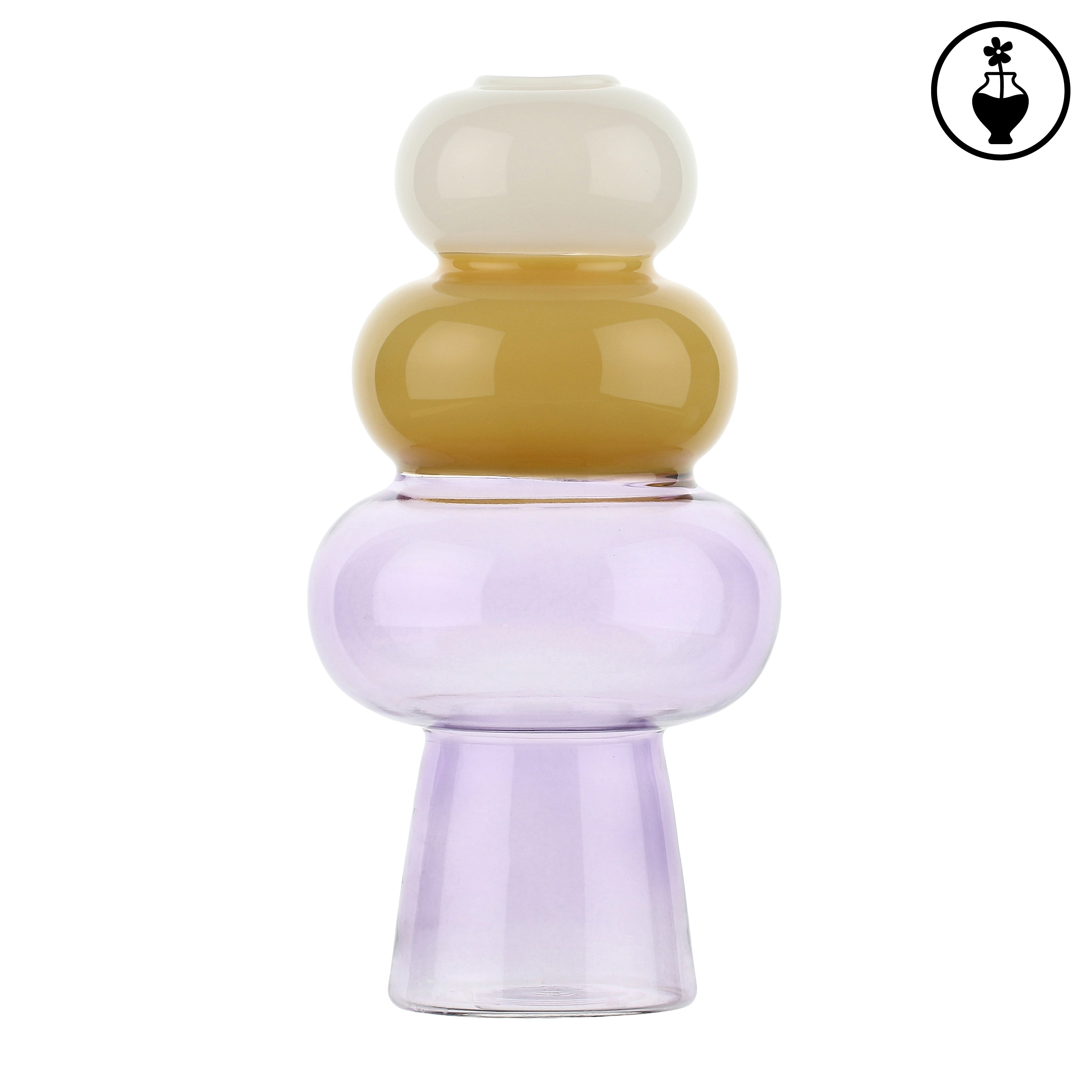 Alchimia Vase 1 Flower Top White Gb Gift