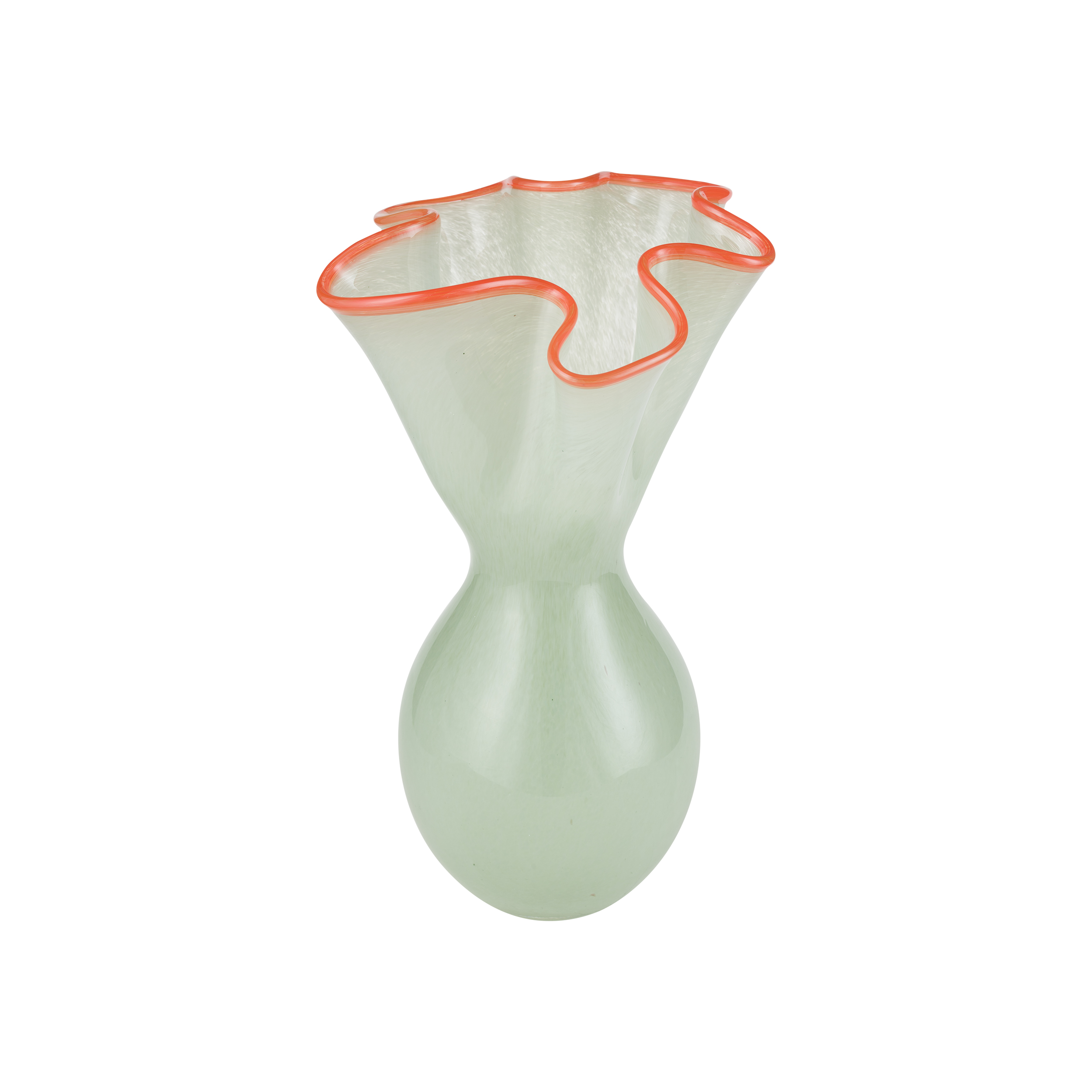 Pastello Green Volant Vase Gift