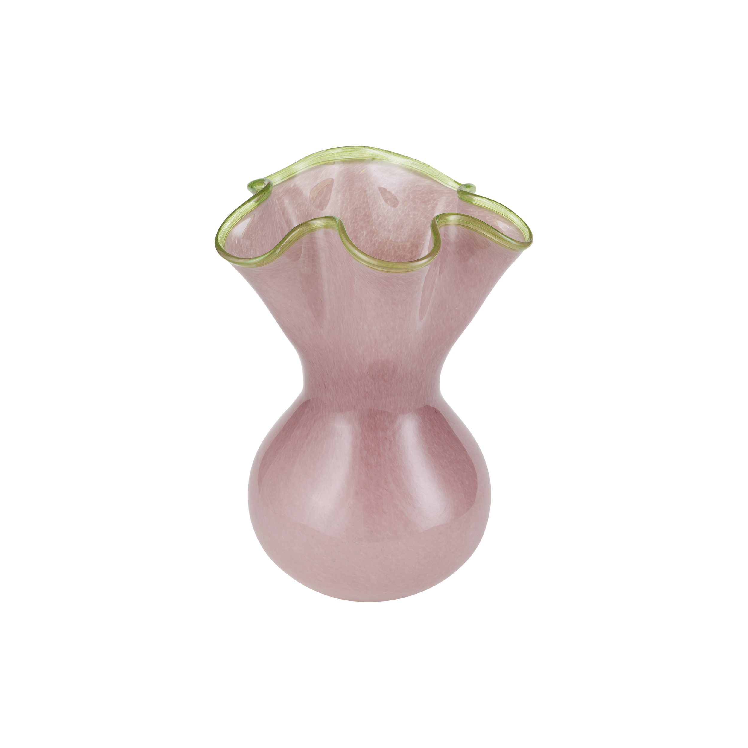 Pastello Pink Volant Vase Gift