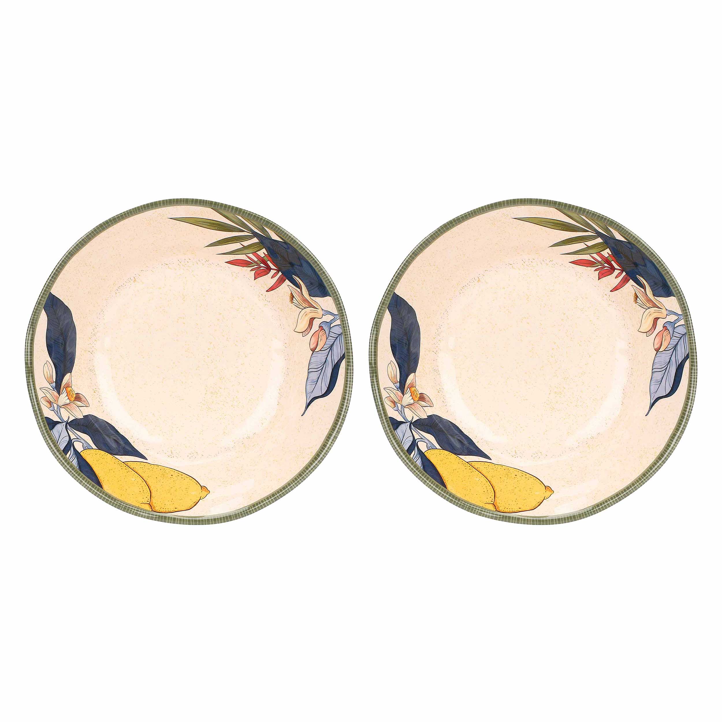 Limu 2pcs Set Soup Plates 21 Cm Gift