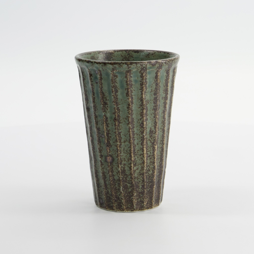 Mino Craft Wabi Uguisu Cup Green 8.5x12cm 33307 6/48 Gift