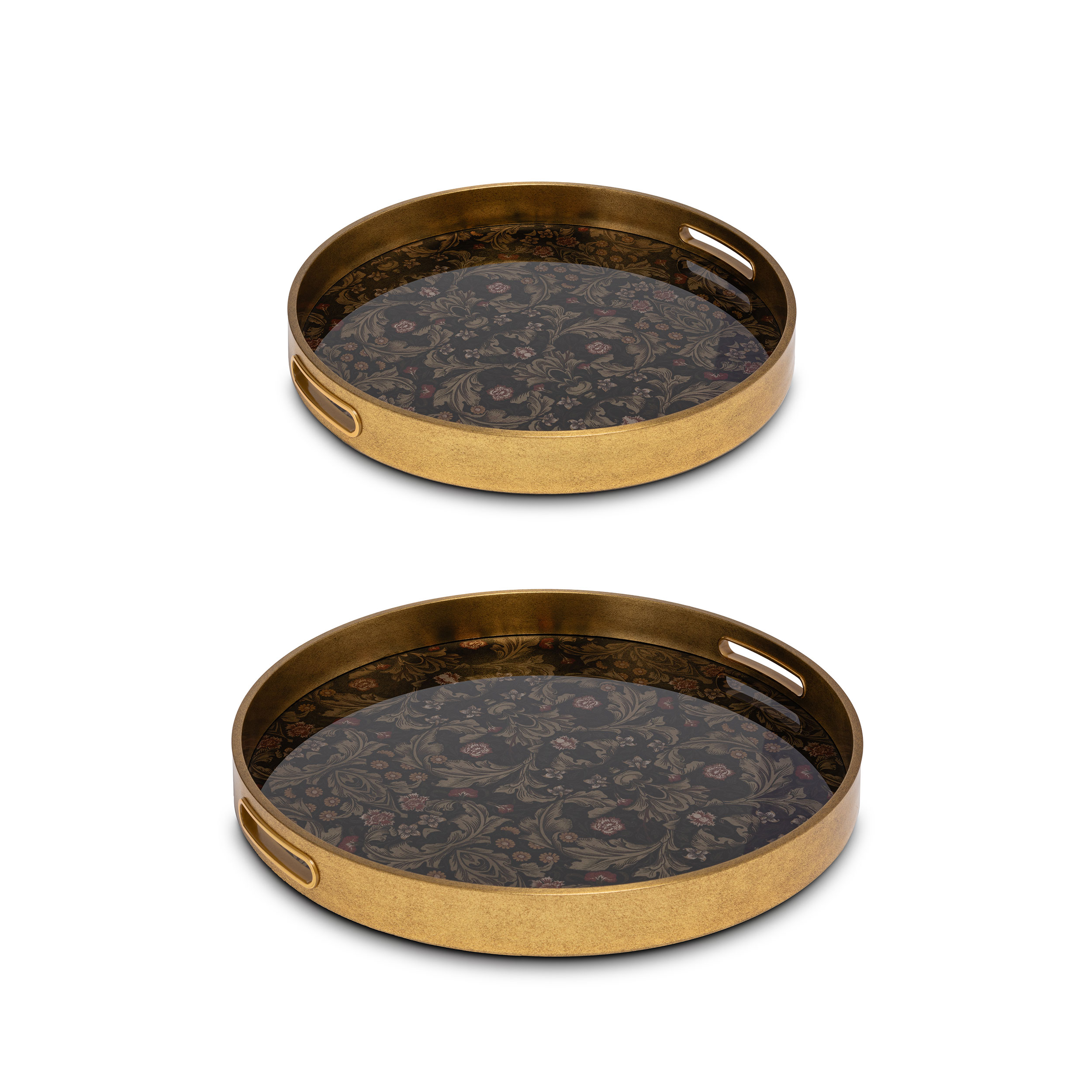 Galateo Leaves Set 2 Trays Gift