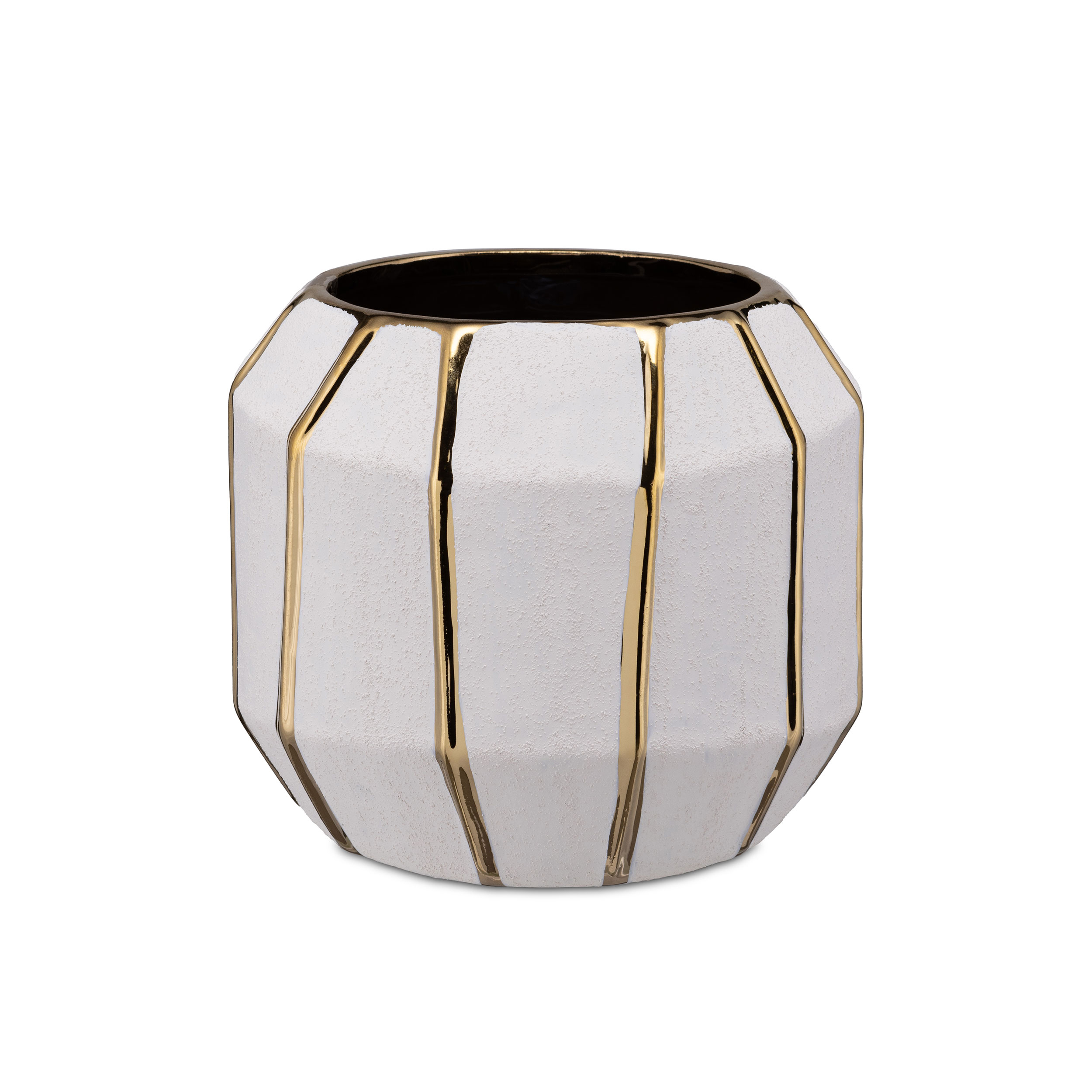 Kintsugi Cachepot White Gold S Gift