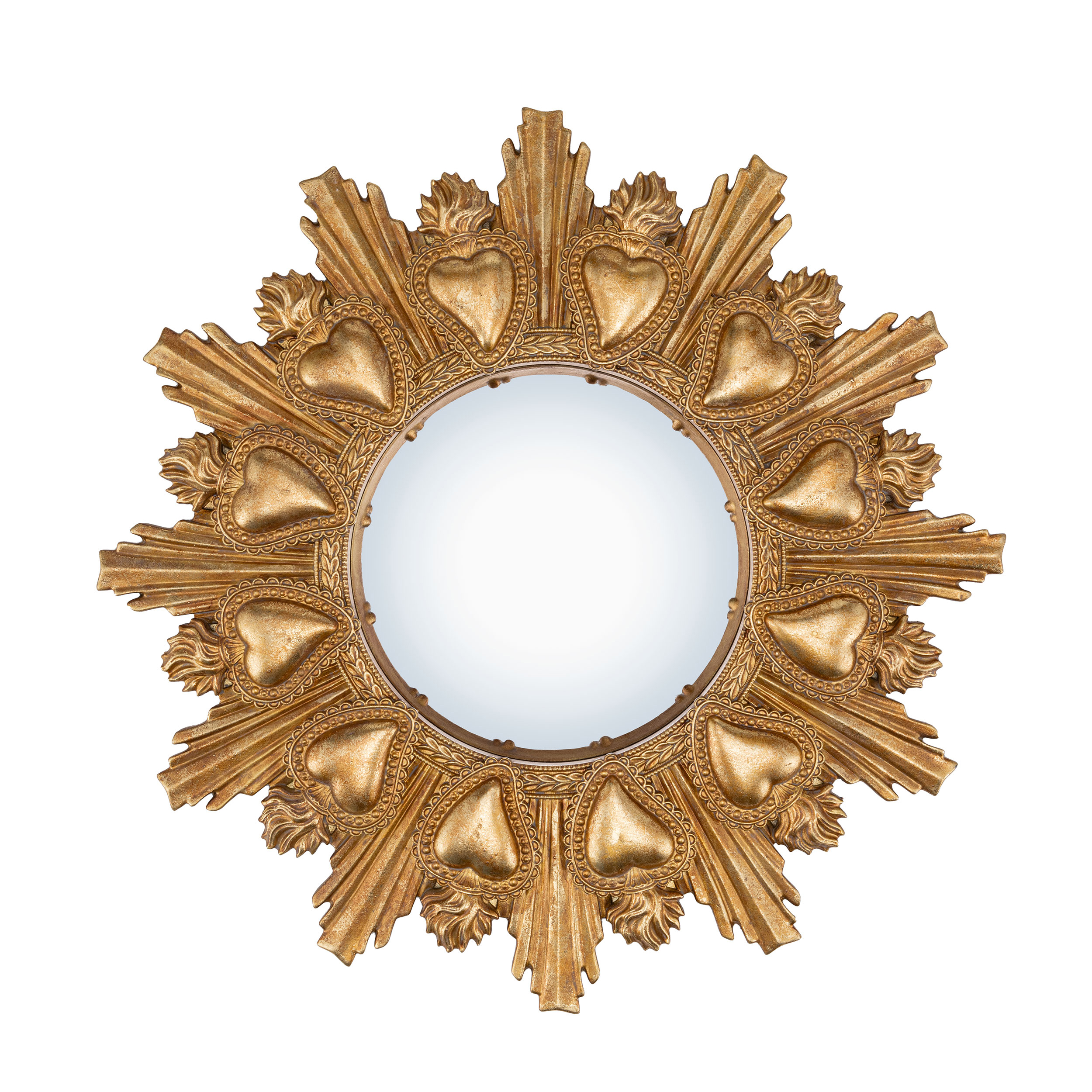 Reame Round Mirror Heartes Gift