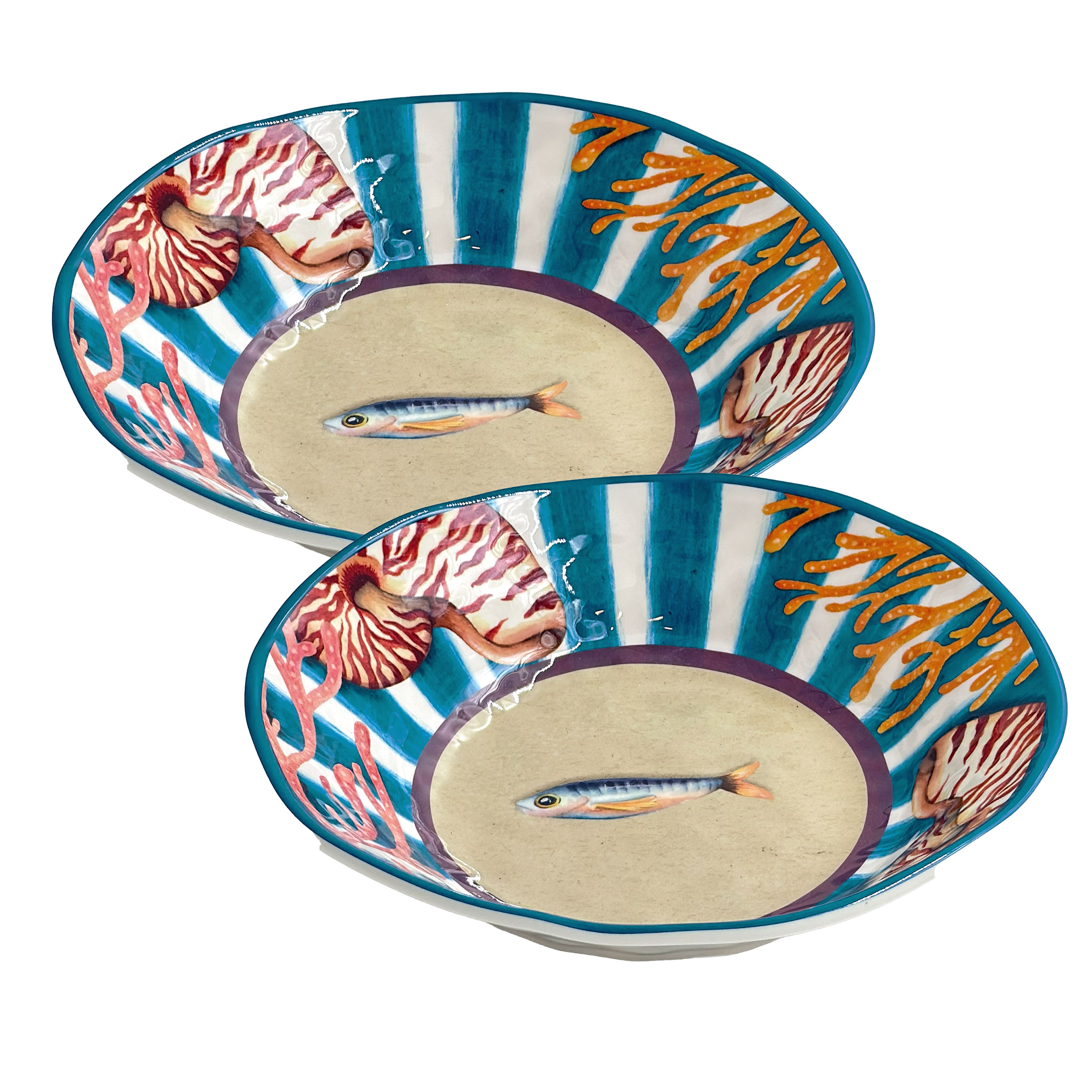 Litorale Set 2 Soup Plates 21cm Gift