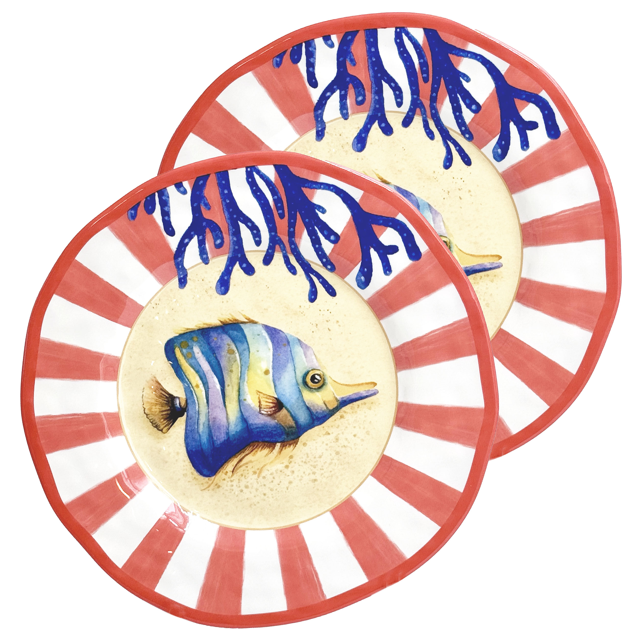 Litorale Set 2 Salad Plates 21cm Gift