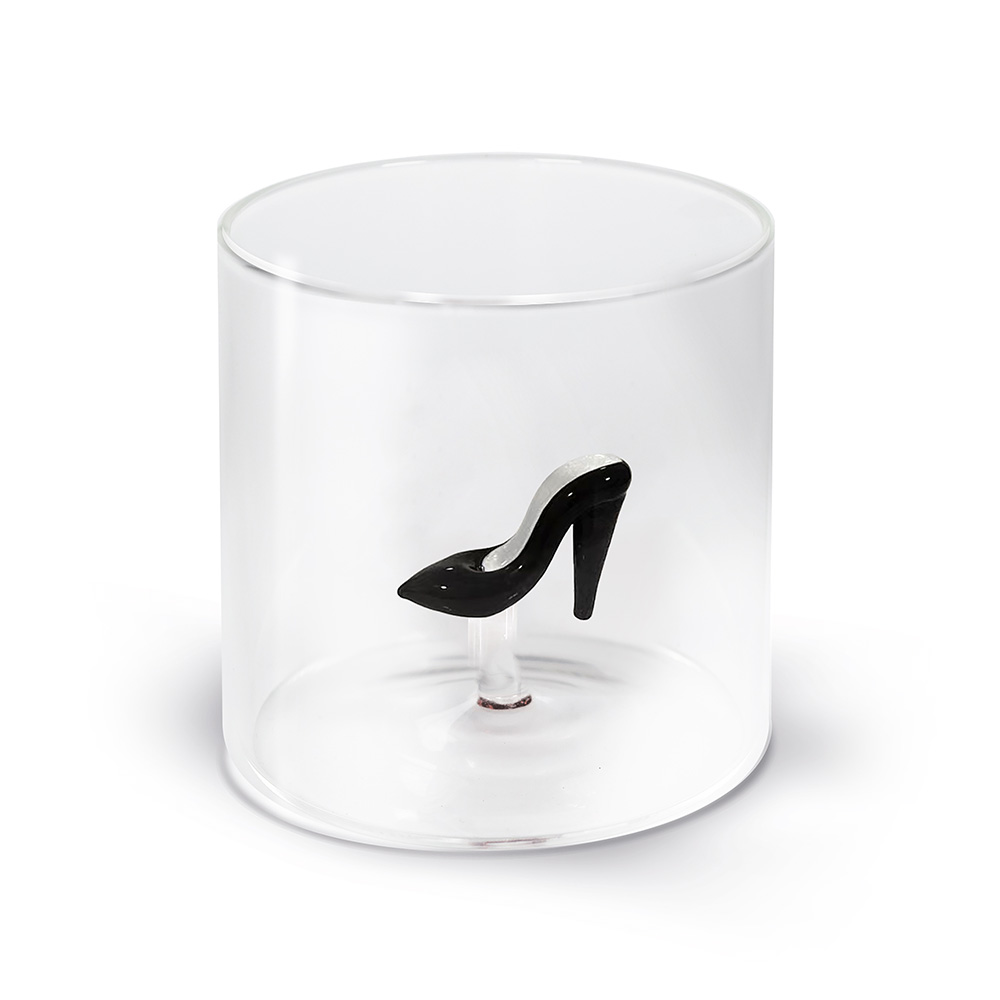 Glass In Borosilicate Glass Capacity 250 Ml Shoe Decoration Gift