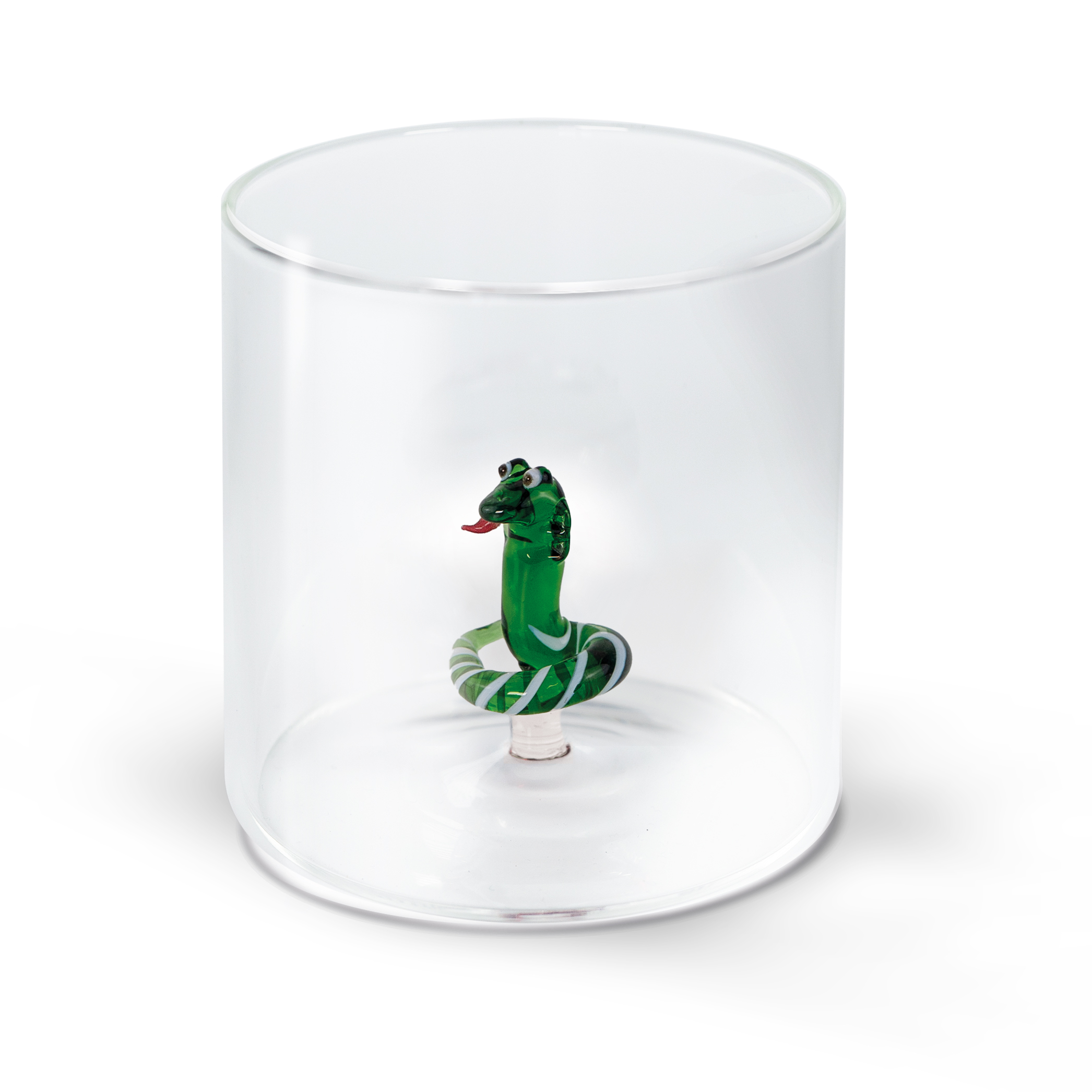 Glass In Borosilicate Glass Capacity 250 Ml Snake Decoration Gift