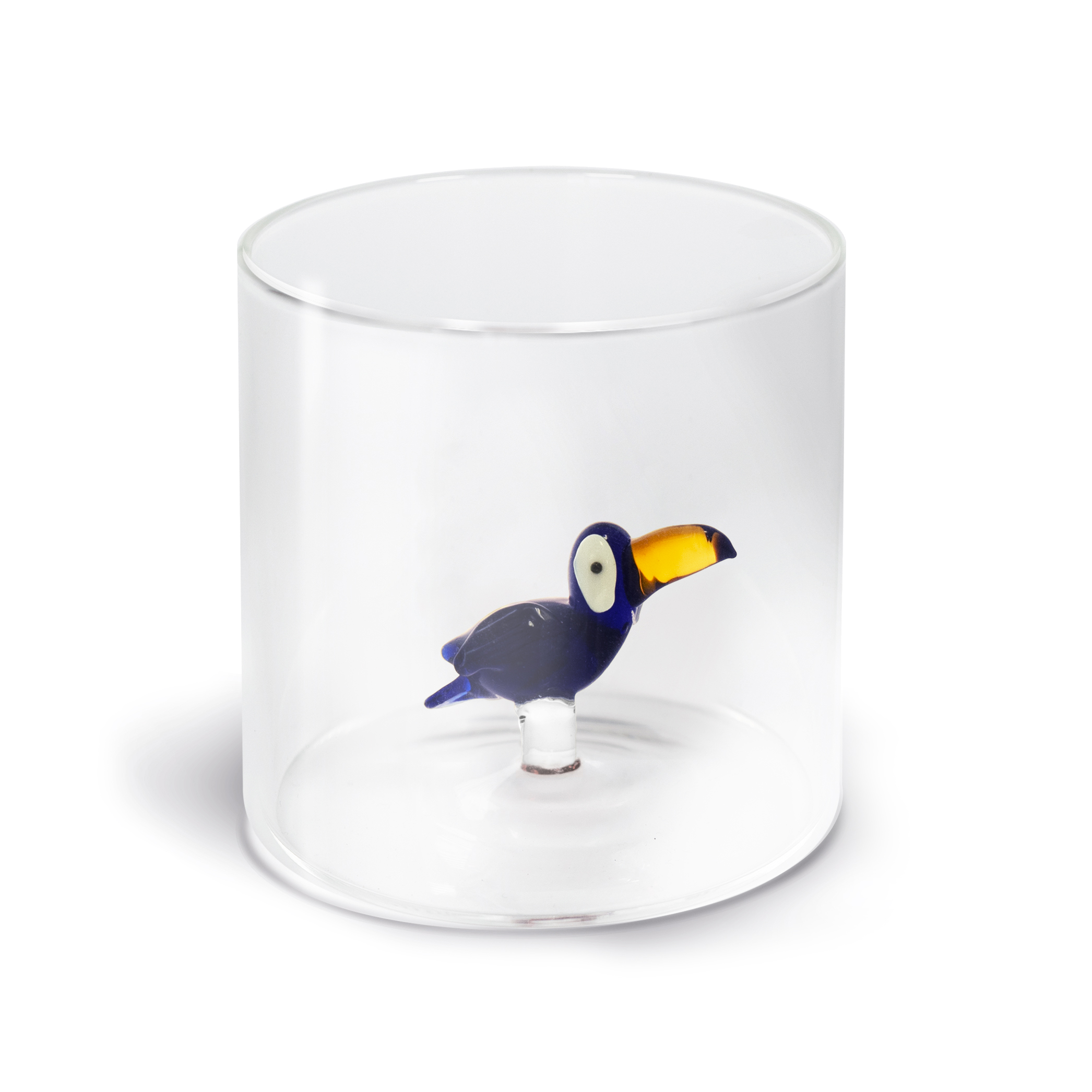 Glass In Borosilicate Glass Capacity 250 Ml Tucan Decoration Gift