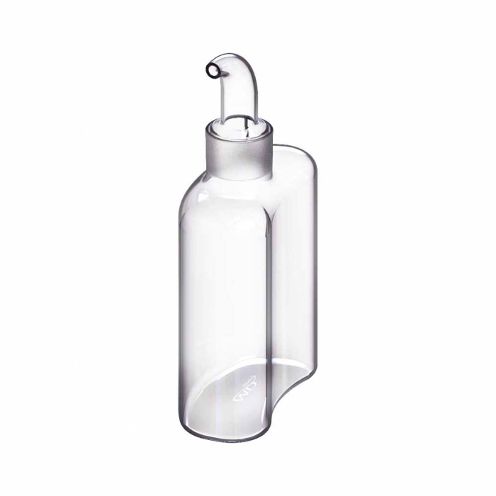 Oil / Vinegar Jar In Borosilicate Glass Capacity 400 Ml Flask Shape Gift