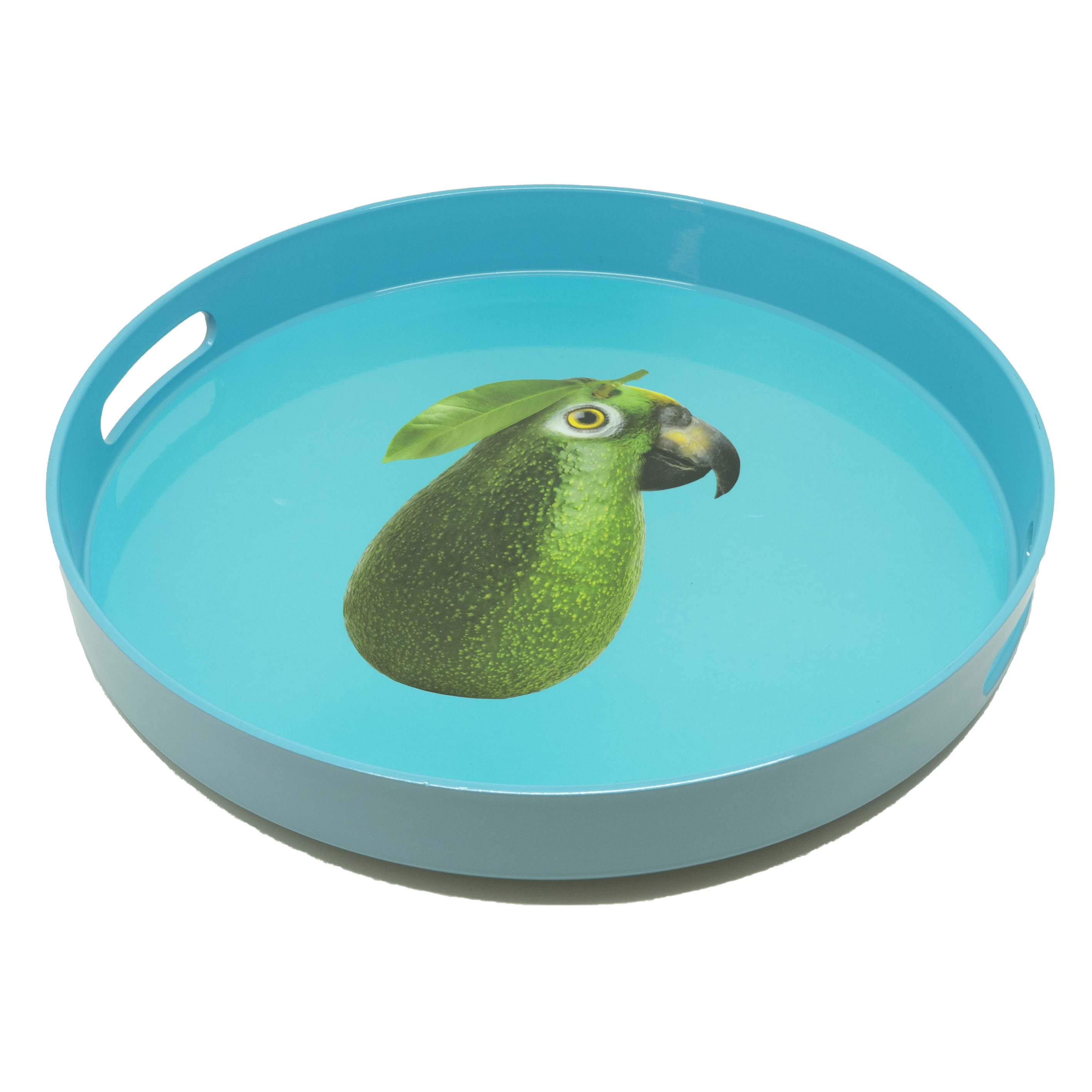 Round Tray Ã˜ 33 Cm Parot Decoration Gift
