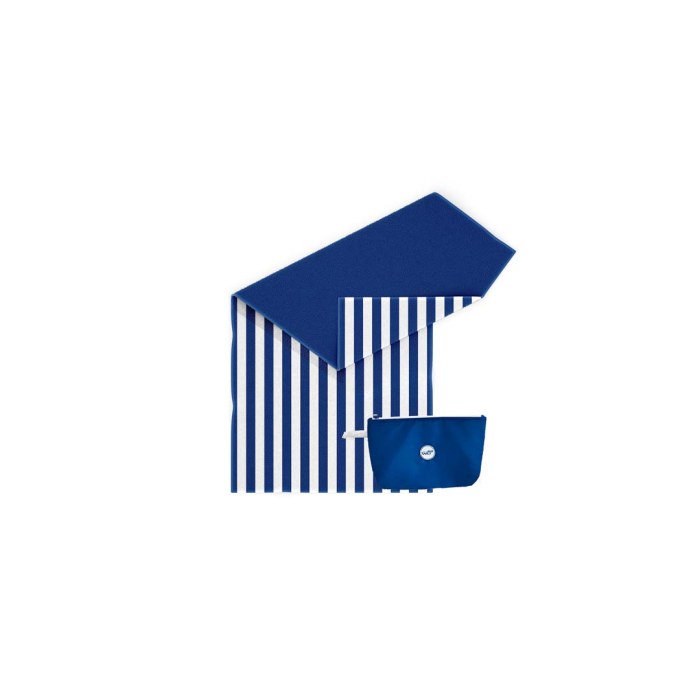 Thermal Clutch Bag Set With Towel Blue Color Gift