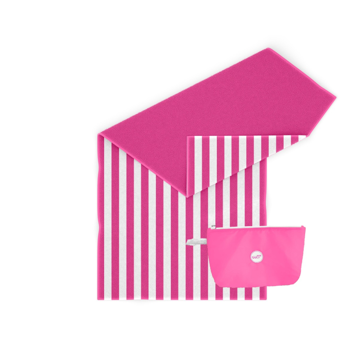 Thermal Clutch Bag Set With Towel Olive Pink Gift