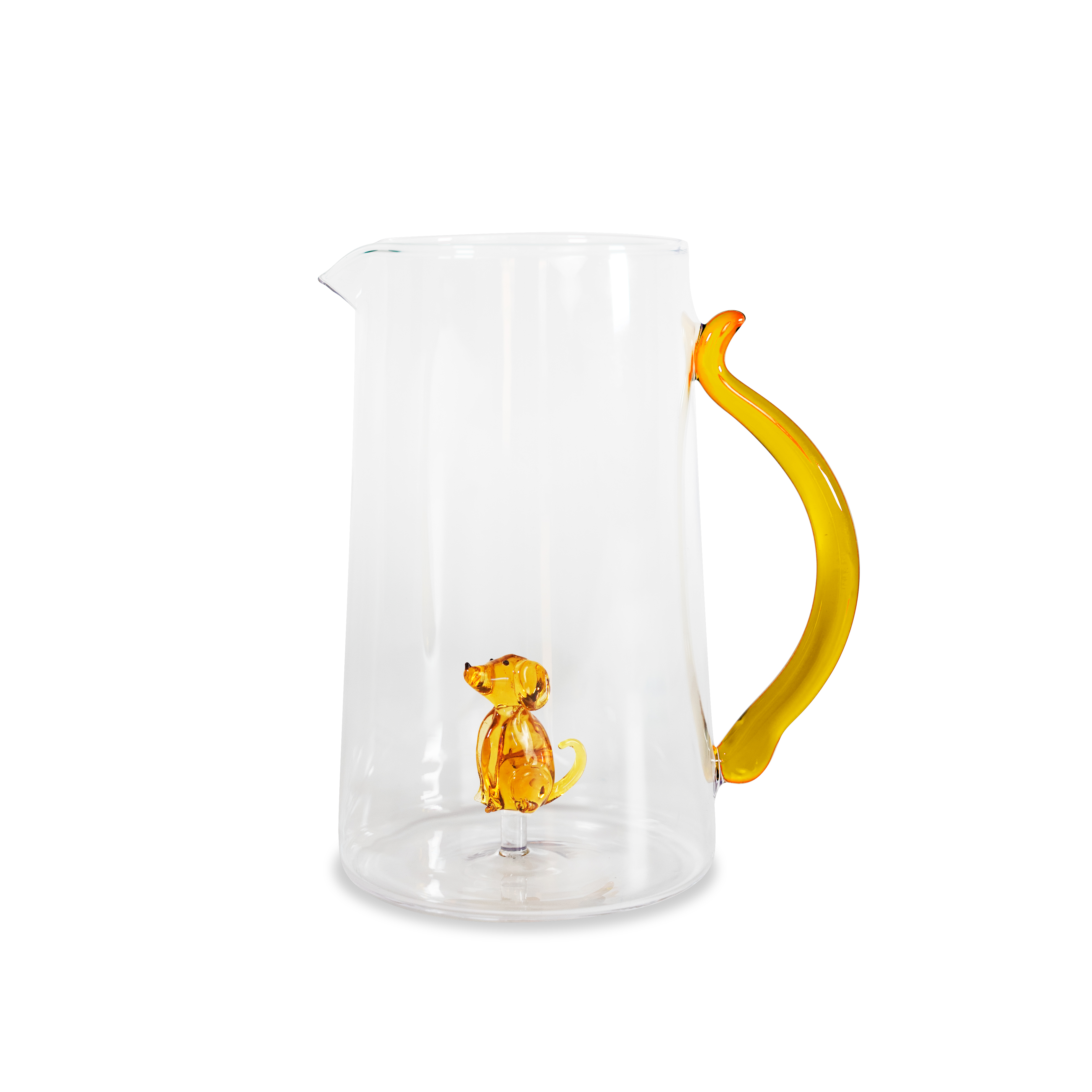 Borosilicate Glass Carafe Capacity 15 L Dog Decoration Gift