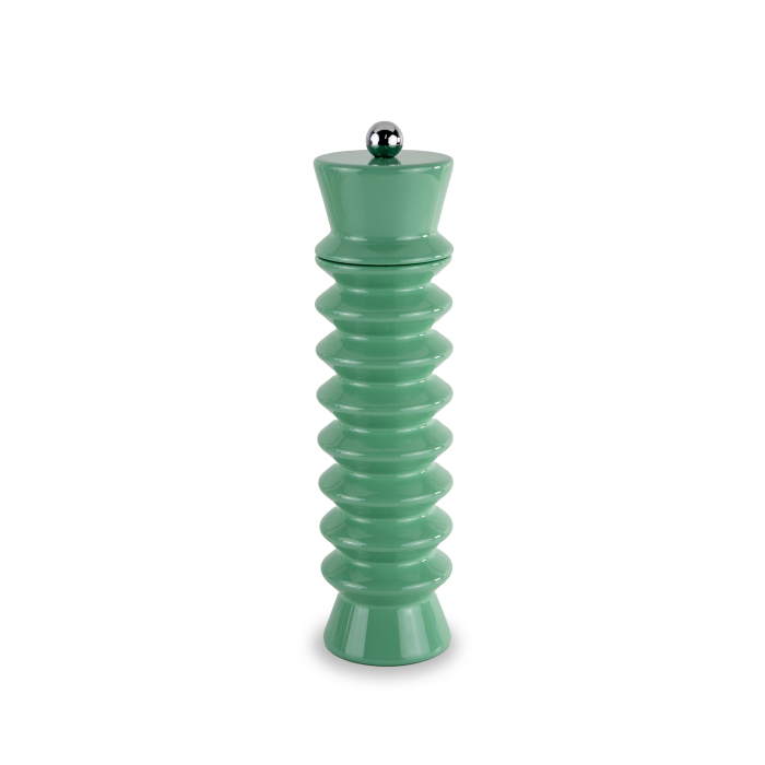 Pepper Mill With Ceramic Grinder Green Color Gift