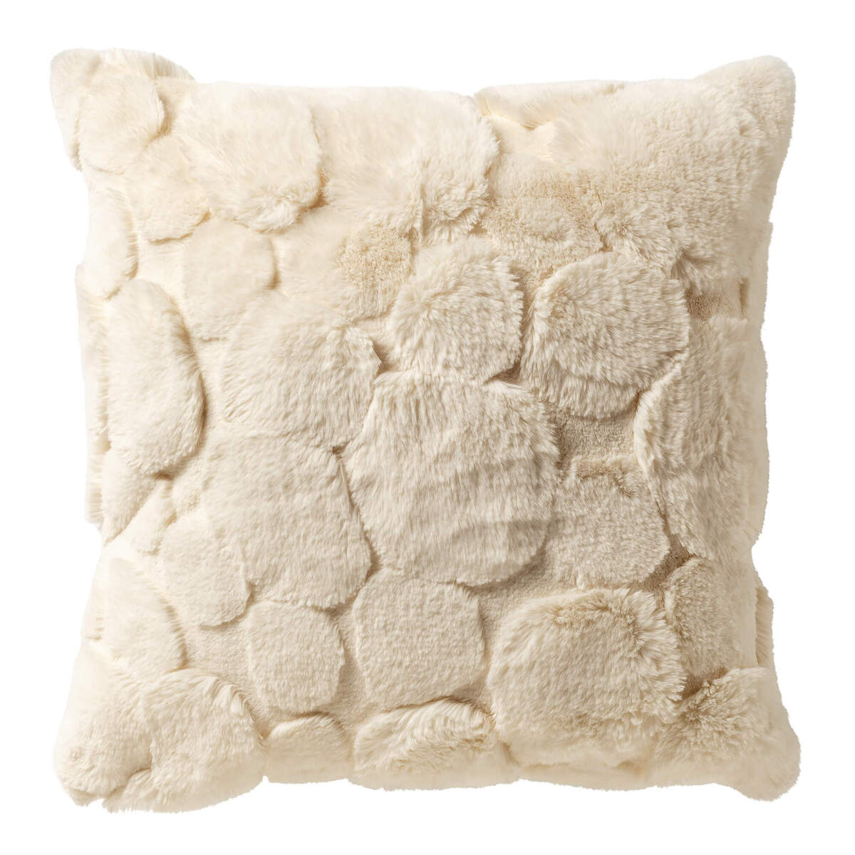 Cushion Cover Pom 45x45cm Cannoli Cream Gift