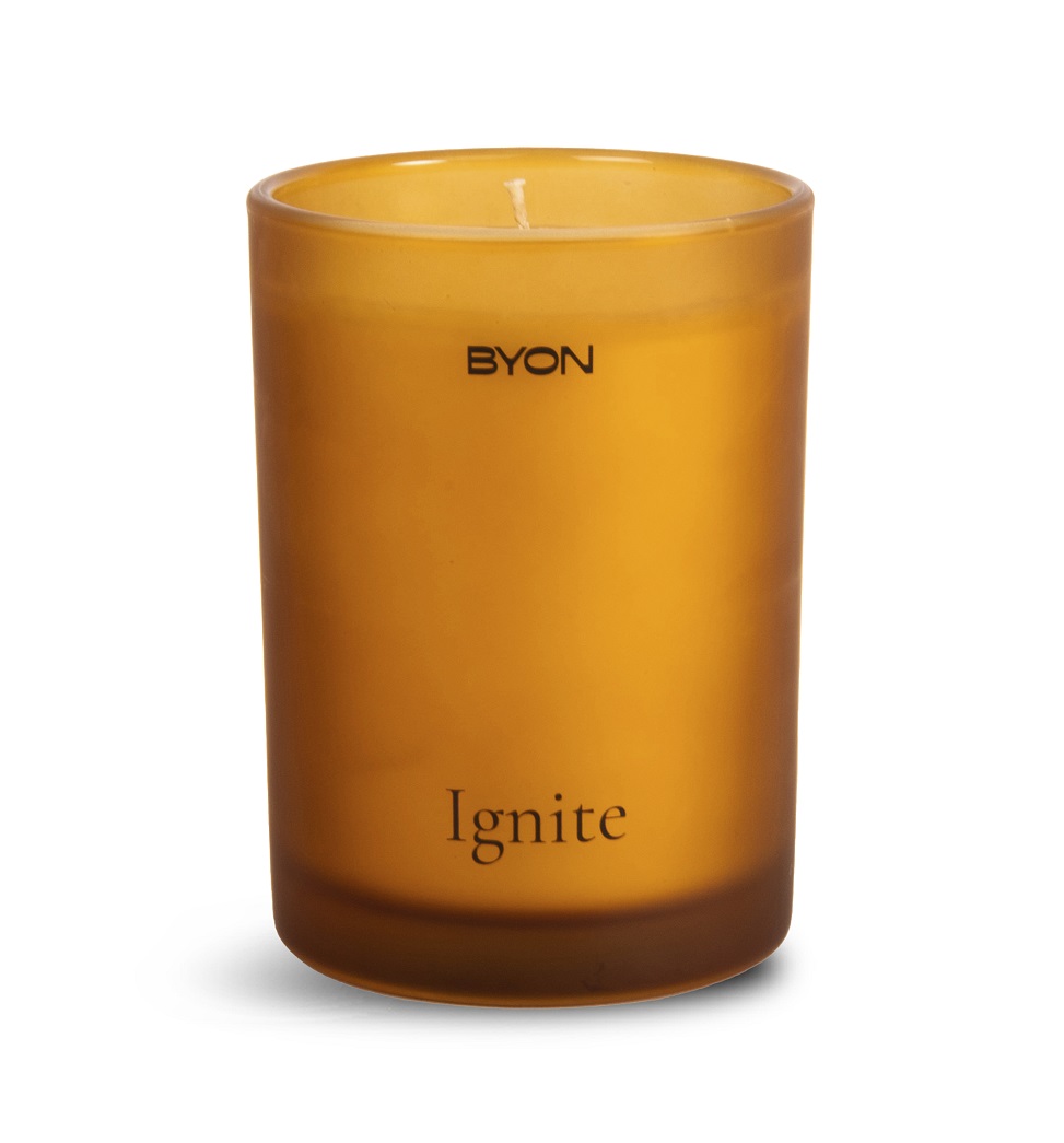 Scented Candle Ignite 45h (6) Amber/blue Gift