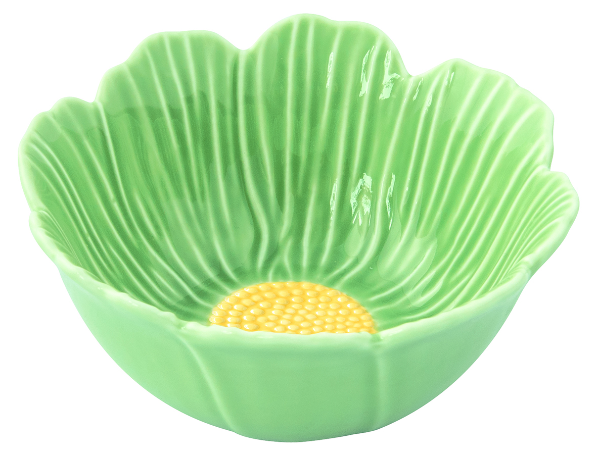 Porcelain Bowl Ã˜ 12 Cm In C.b. Twist & Match Green Gift