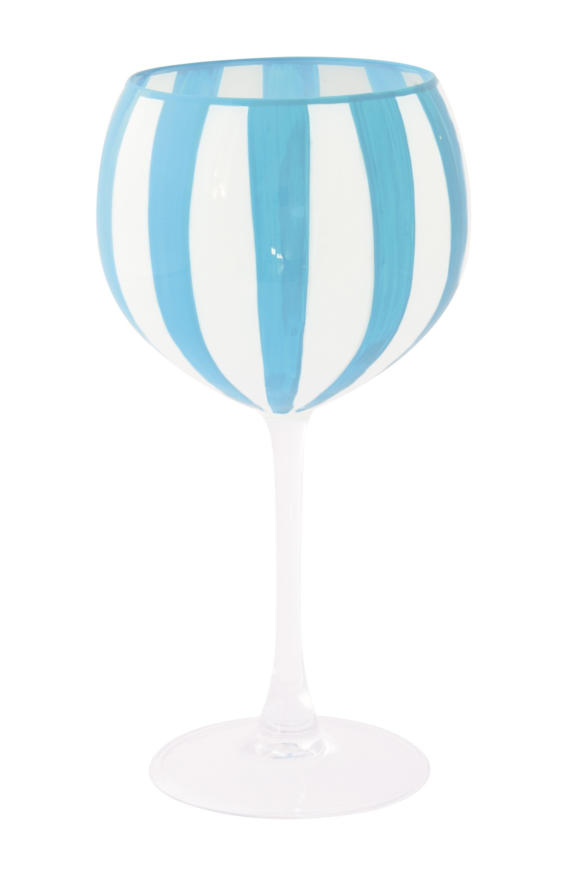 Gin Glass 500 Ml In Color Box Twist & Match Blue Gift