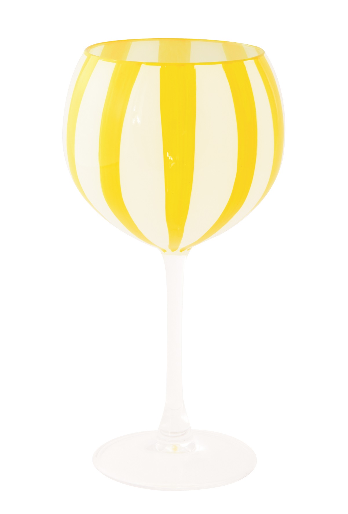 Gin Glass 500 Ml In Color Box Twist & Match Yellow Gift