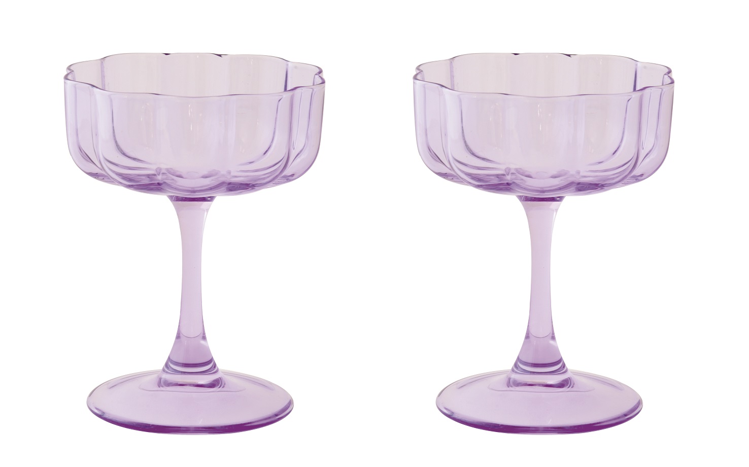 Set Of 2 Cups Glasses 150 Ml In Color Box Twist & Match Orange Gift