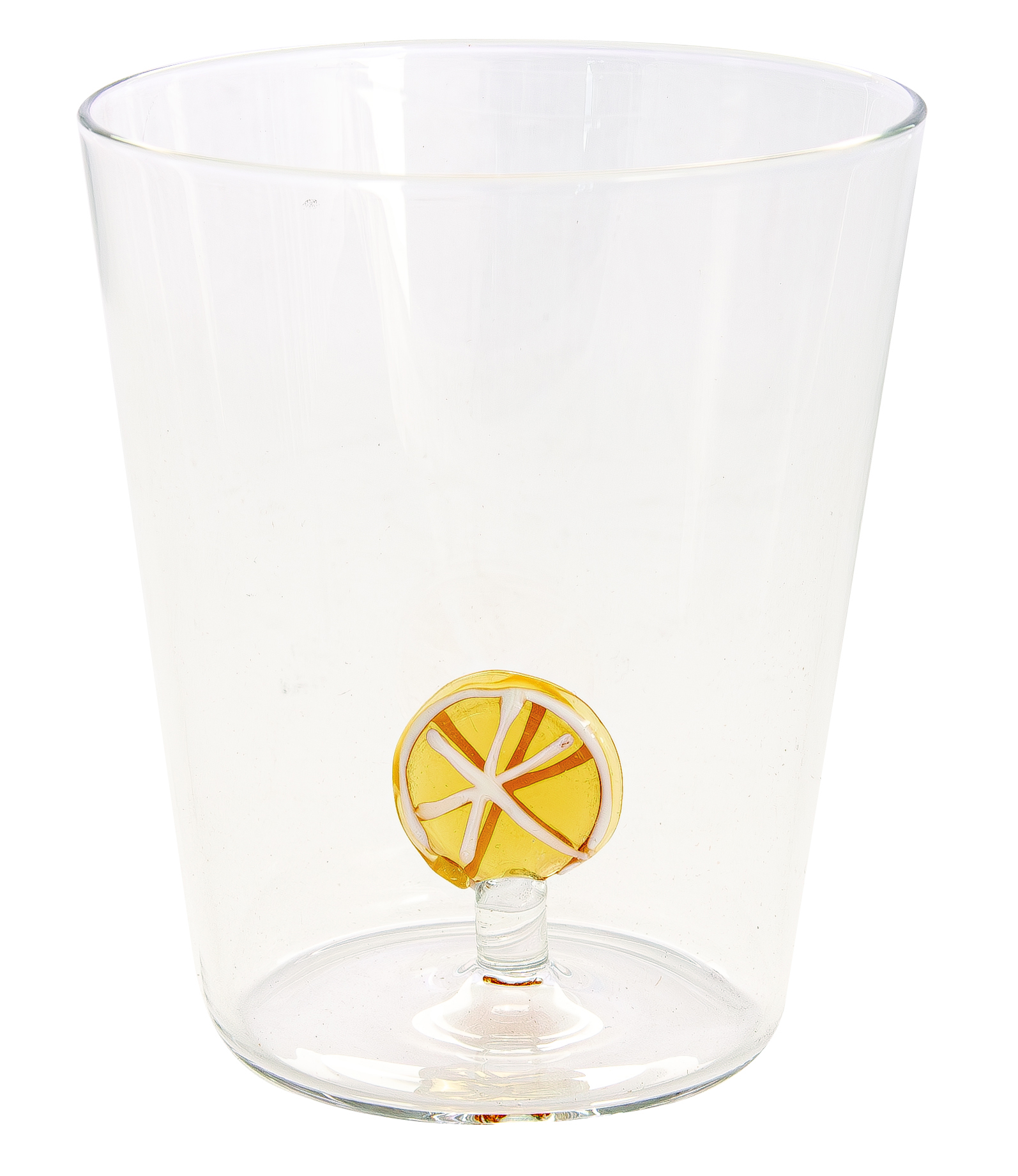 400 Ml Borosilicate Glass In C.b. Twist & Match Yellow Gift