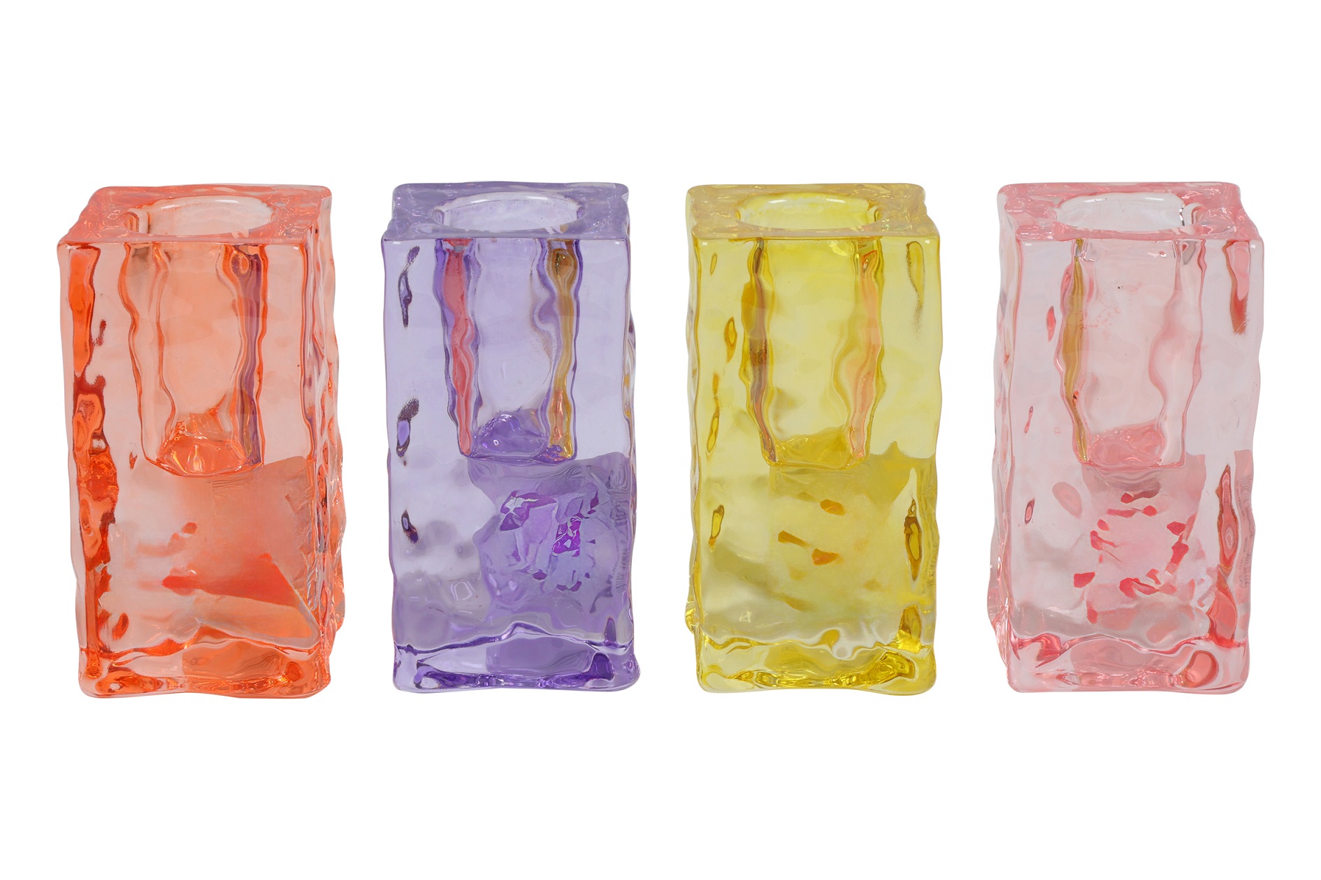 Candle Holder Skyler L 4 Assorted Multicolor Gift