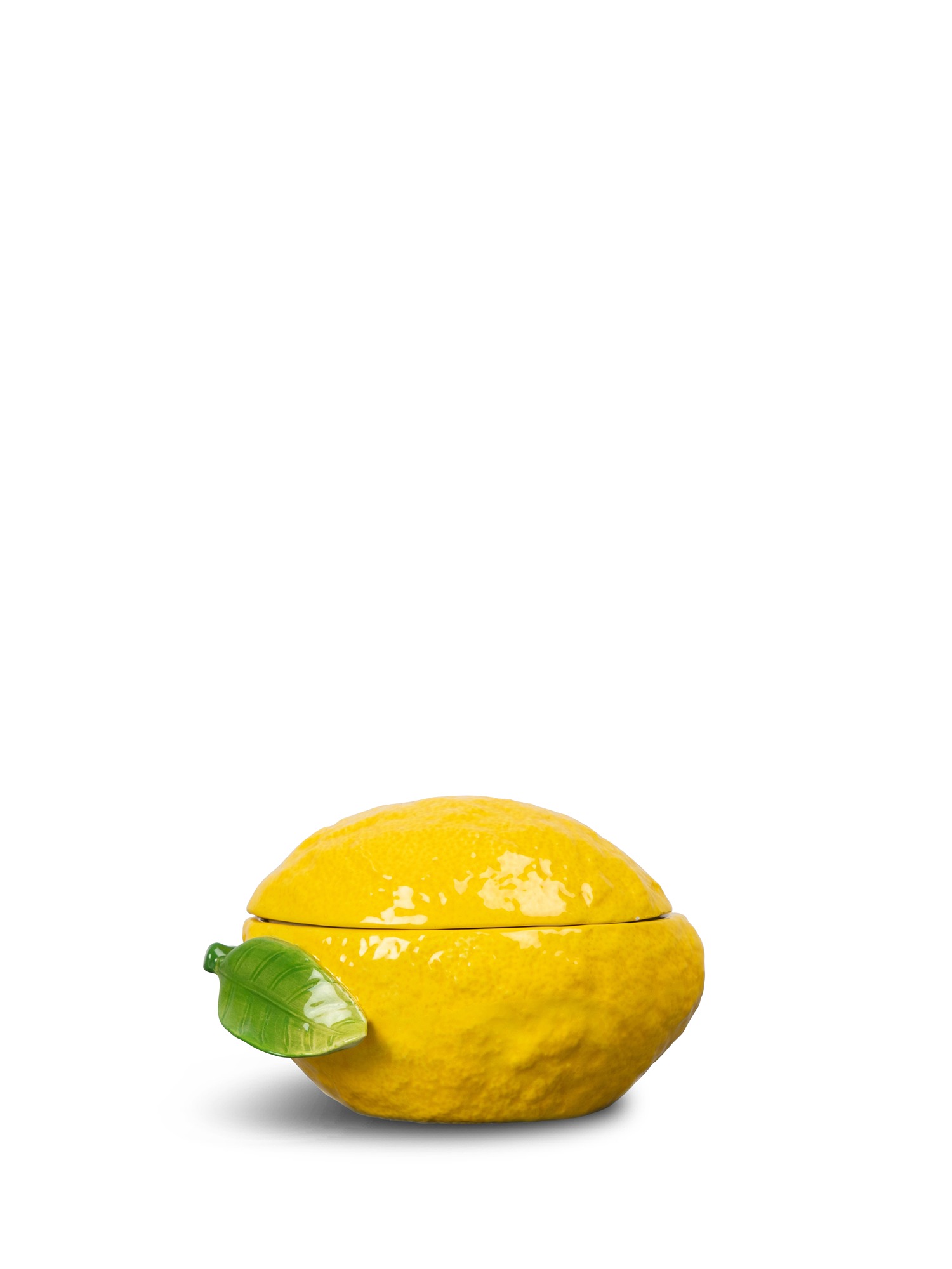 Bowl With Lid Lemon (6) Yellow Gift