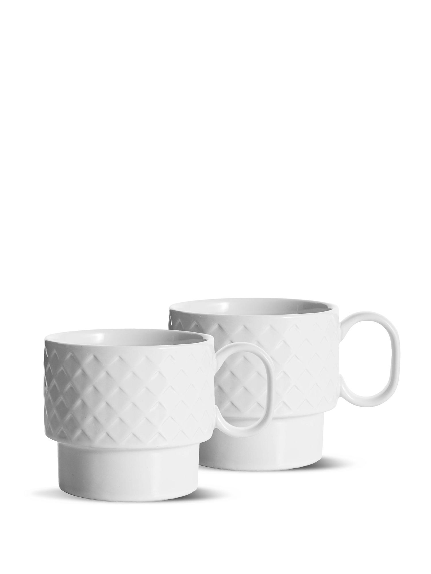 Coffee & More Tea Mug 2-pcs (6) White Gift