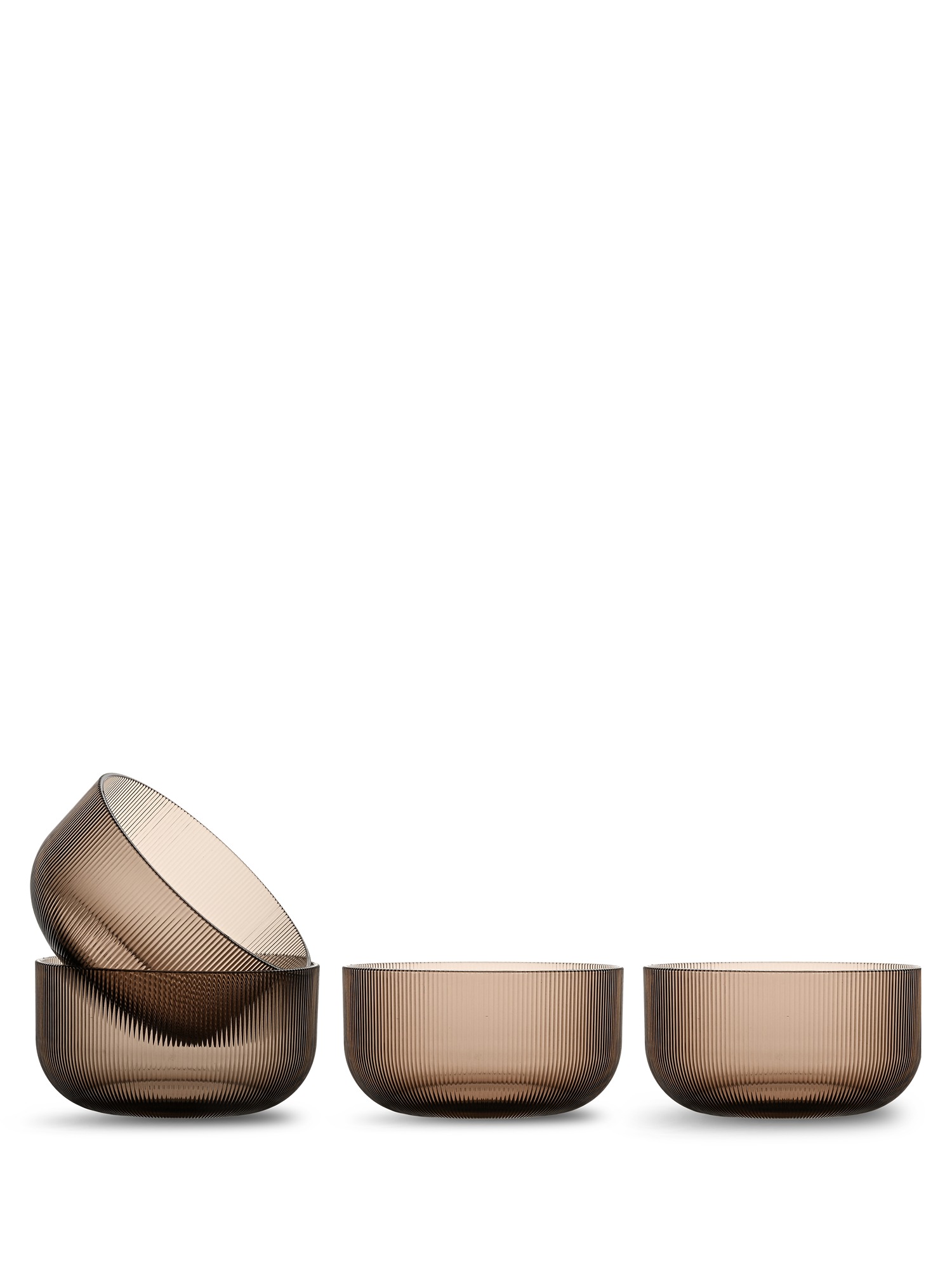 Billi Bowl Rpet 4-pcs (6) Brown Gift