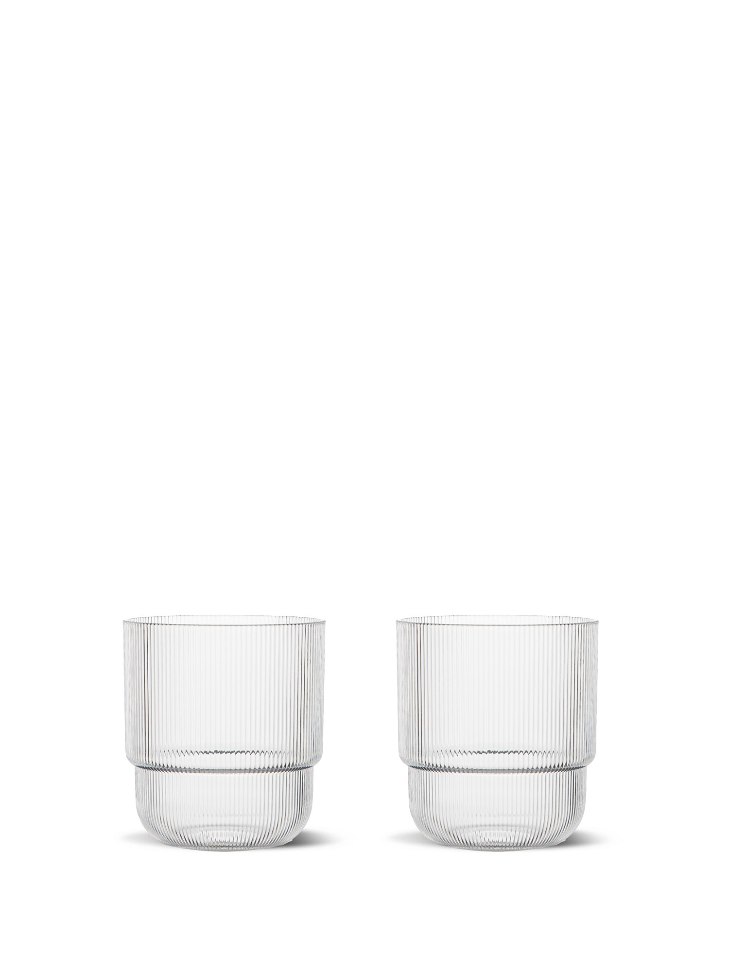Billi Water Glass 2-pcs (6) Clear Gift