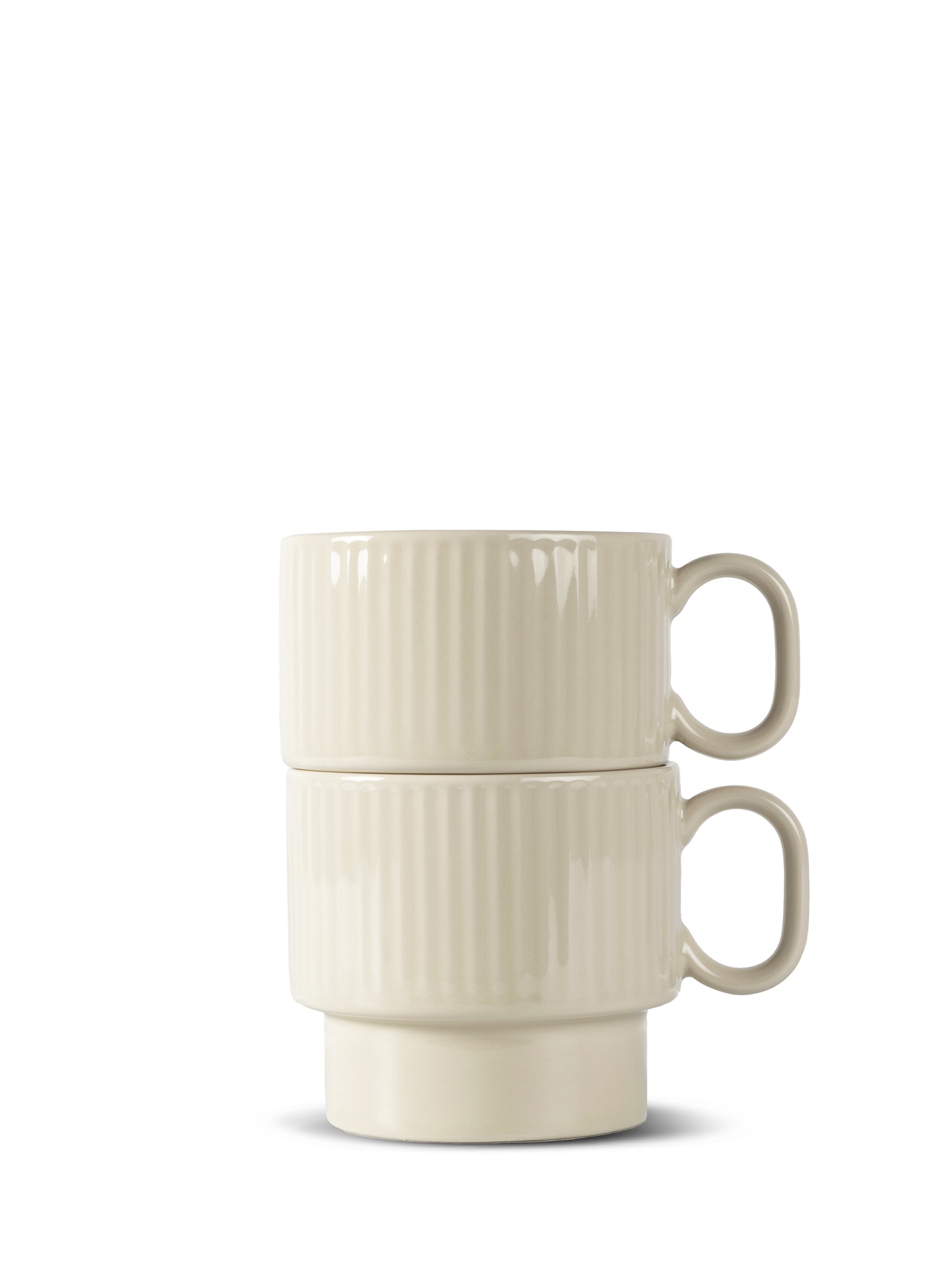 Coffee & More Tea Mug 2-pcs (6) Beige Gift