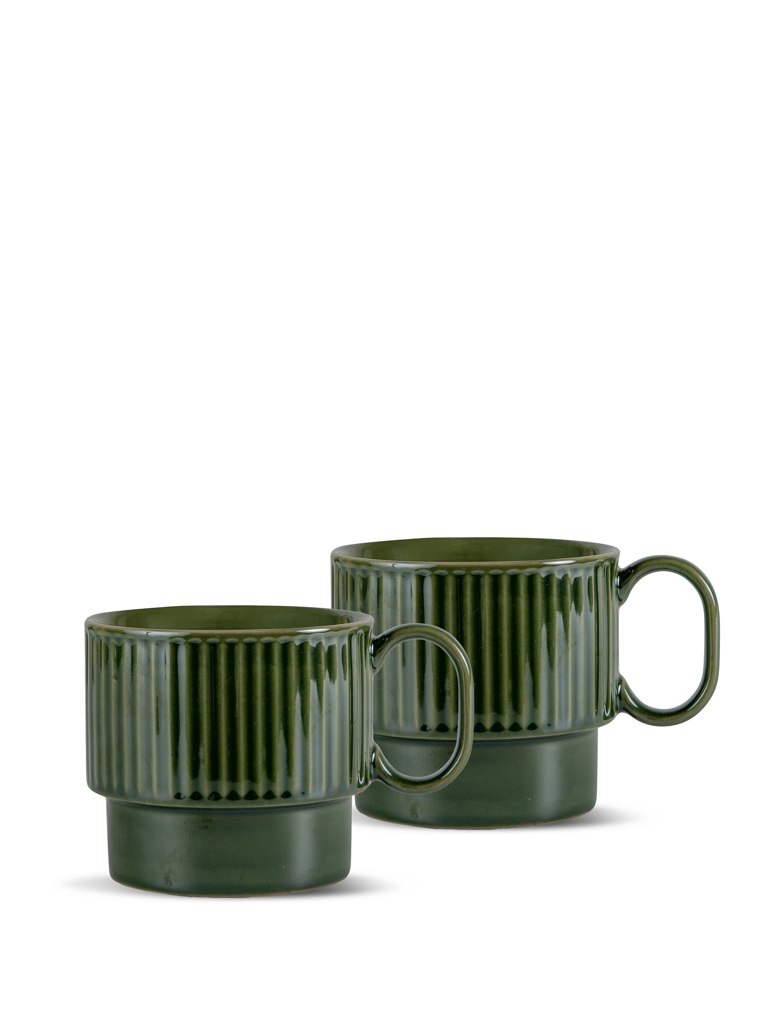Coffee & More Tea Mug 2-pcs (6) Green Gift