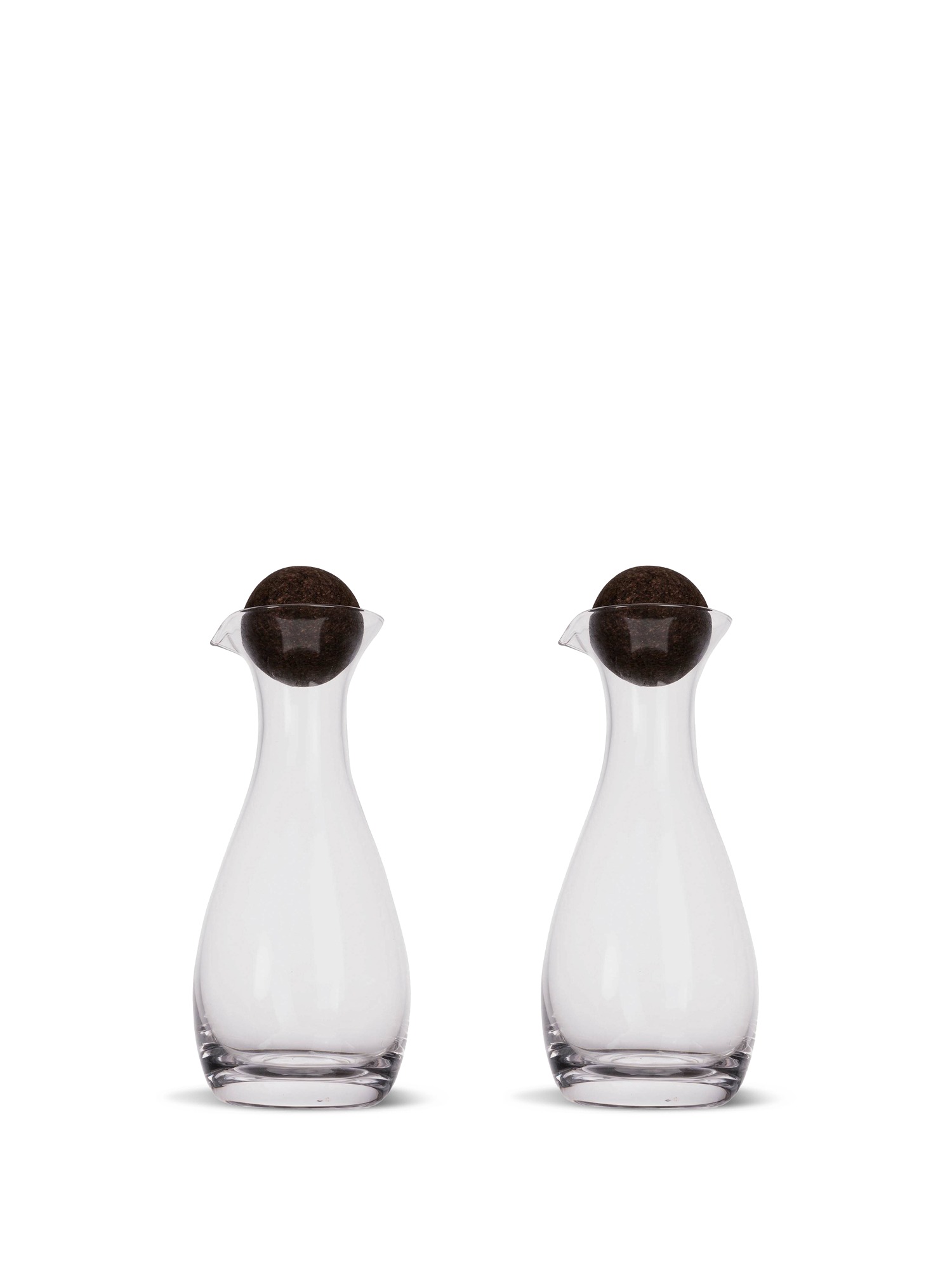 Nature Oil/vinegar Cork Stoppers 2-pcs (6) Clear Gift