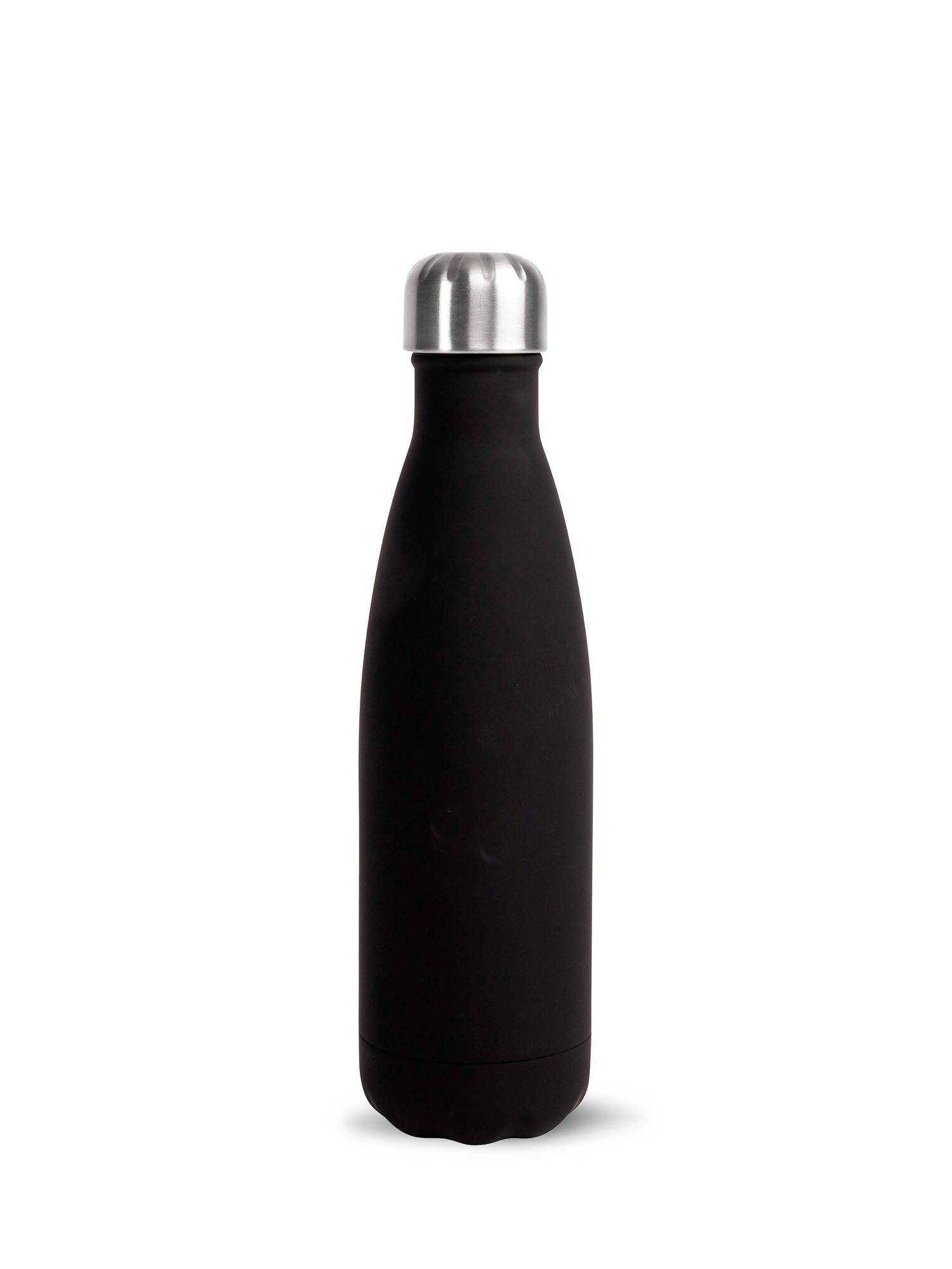 Nils Steel Bottle Rubber Finish (6) Black Gift