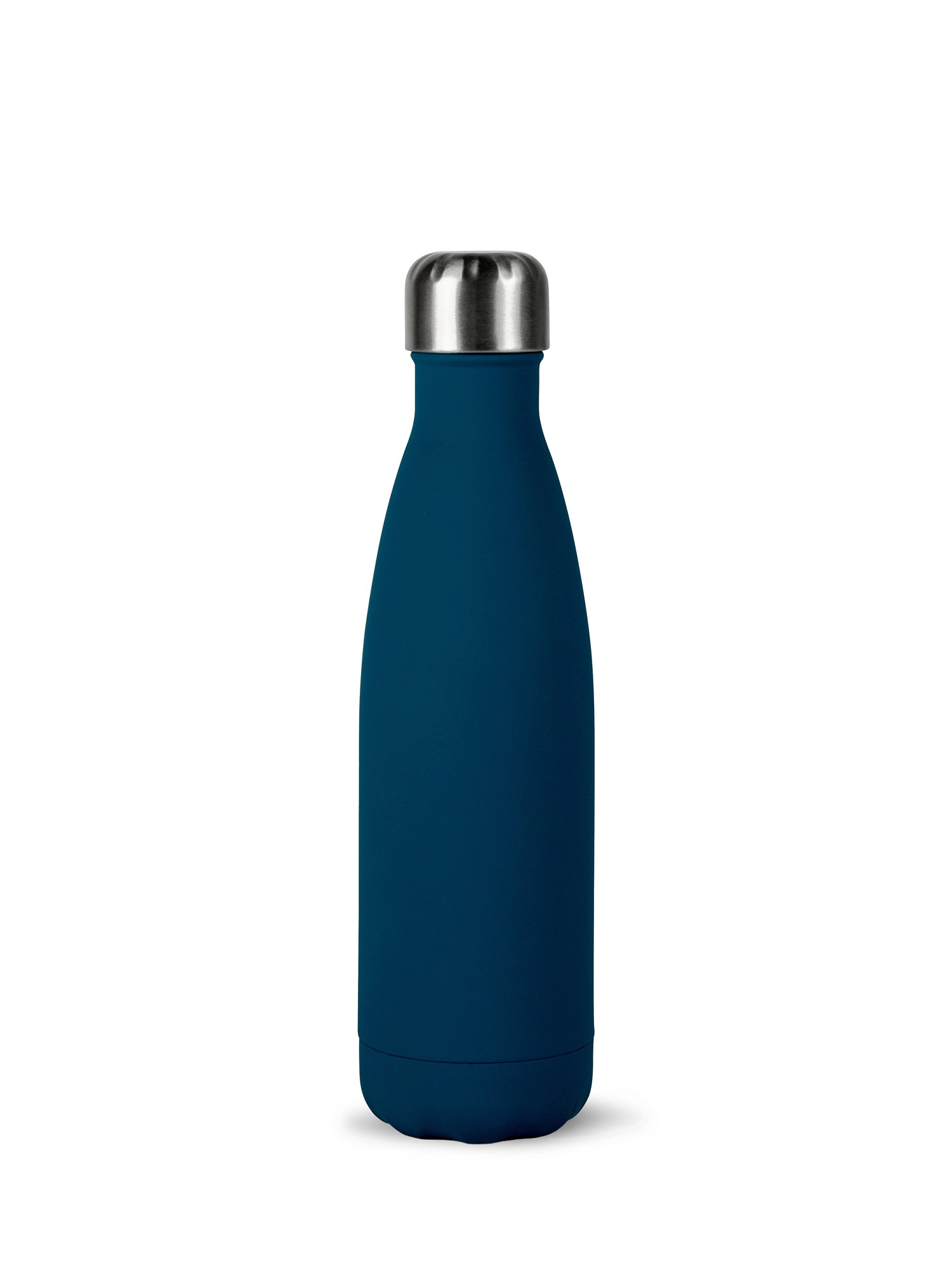 Nils Steel Bottle Rubber Finish (6) Blue Gift